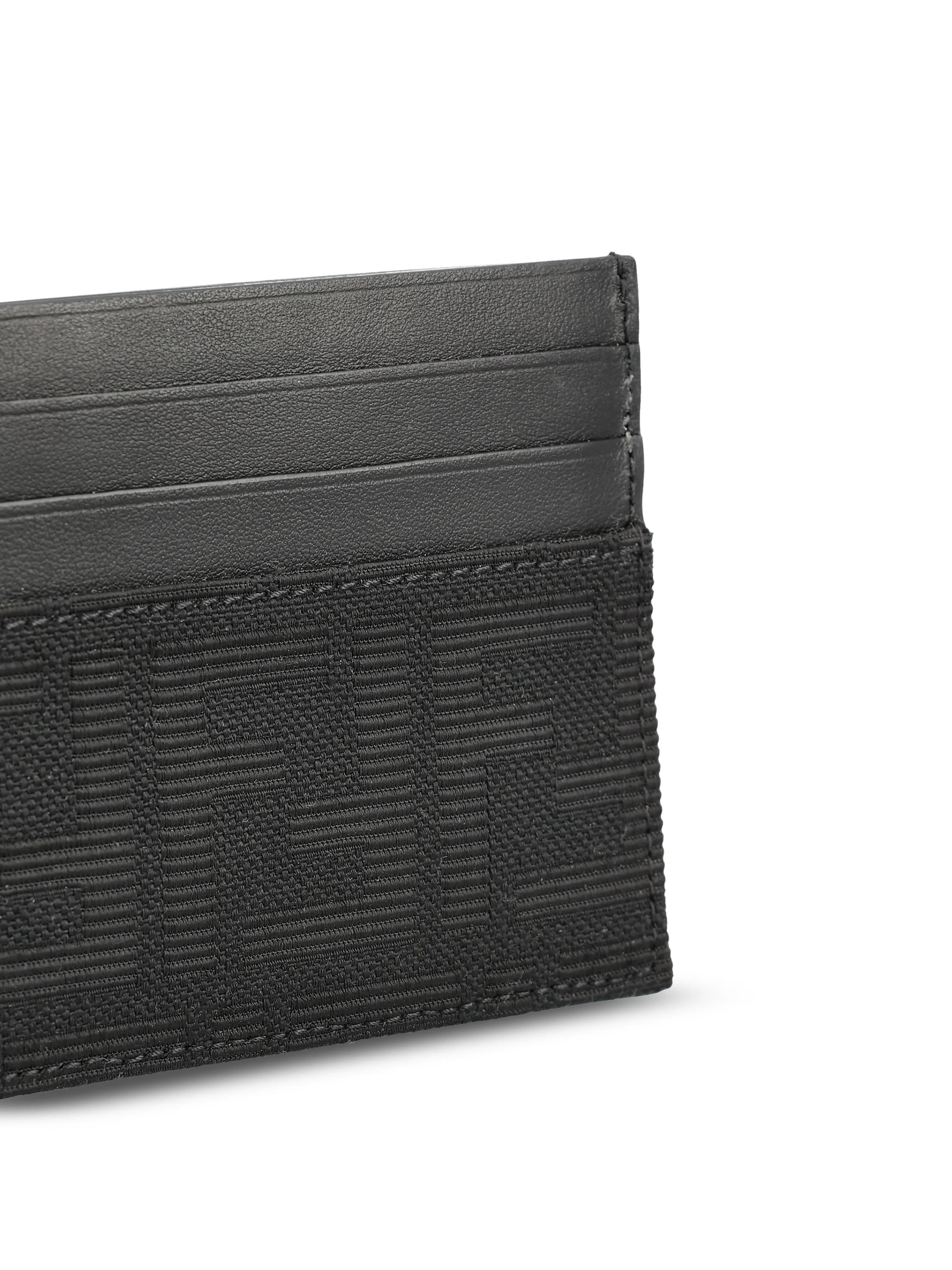 Portacarte FF Jacquard Nero 7M0164 B16FF0QA1 FENDI