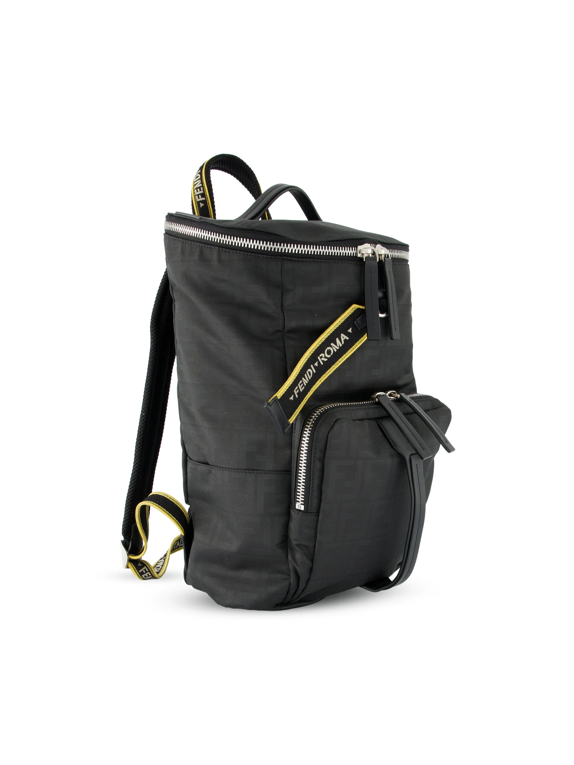 Zaino realizzato in tessuto Superlight FF Zucca nero 7VZ095 B12NF0QA1 FENDI 