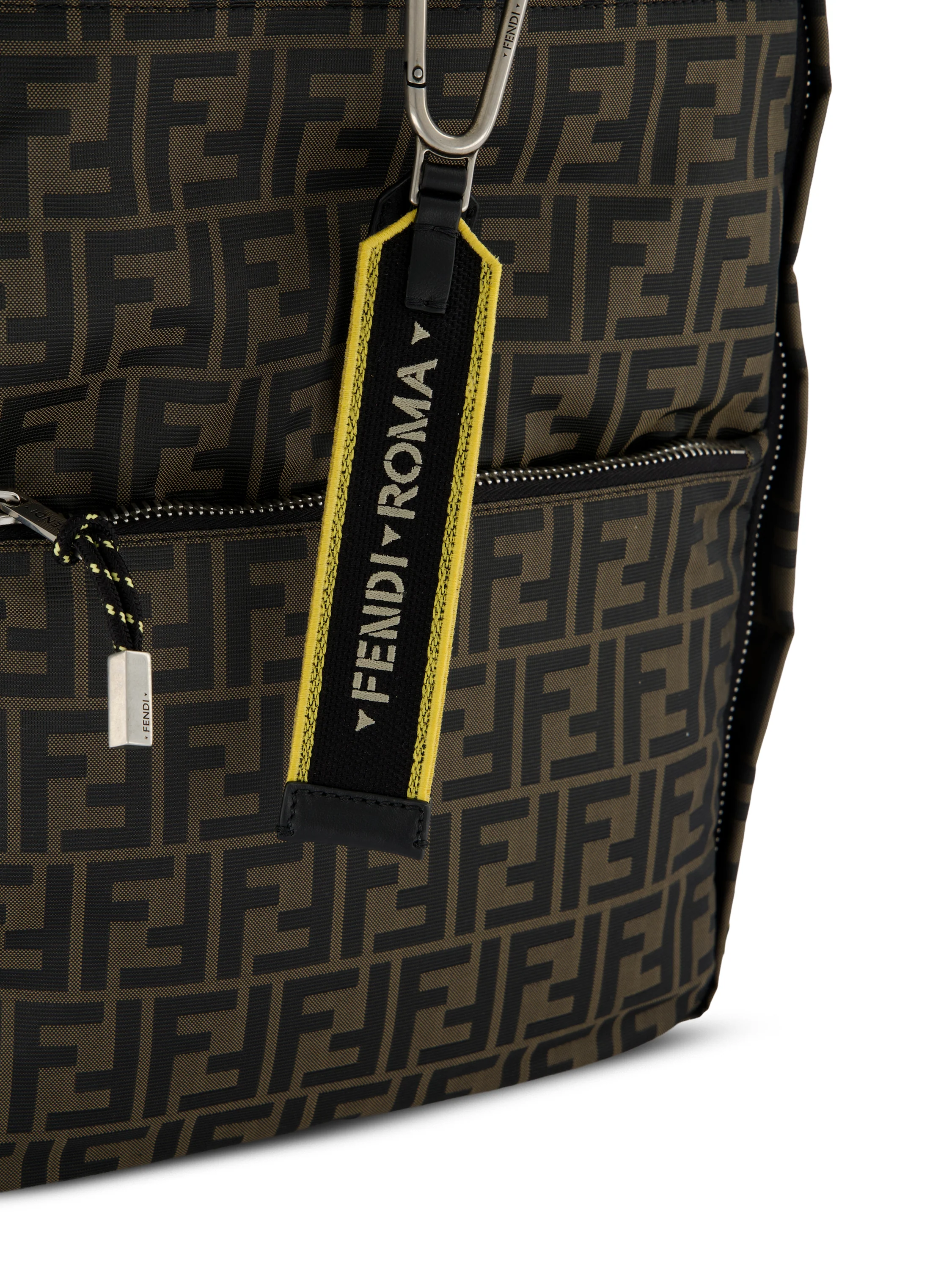 Zaino Fendi Climb in tessuto tecnico. 7VZ096 B12NF1PR4 FENDI