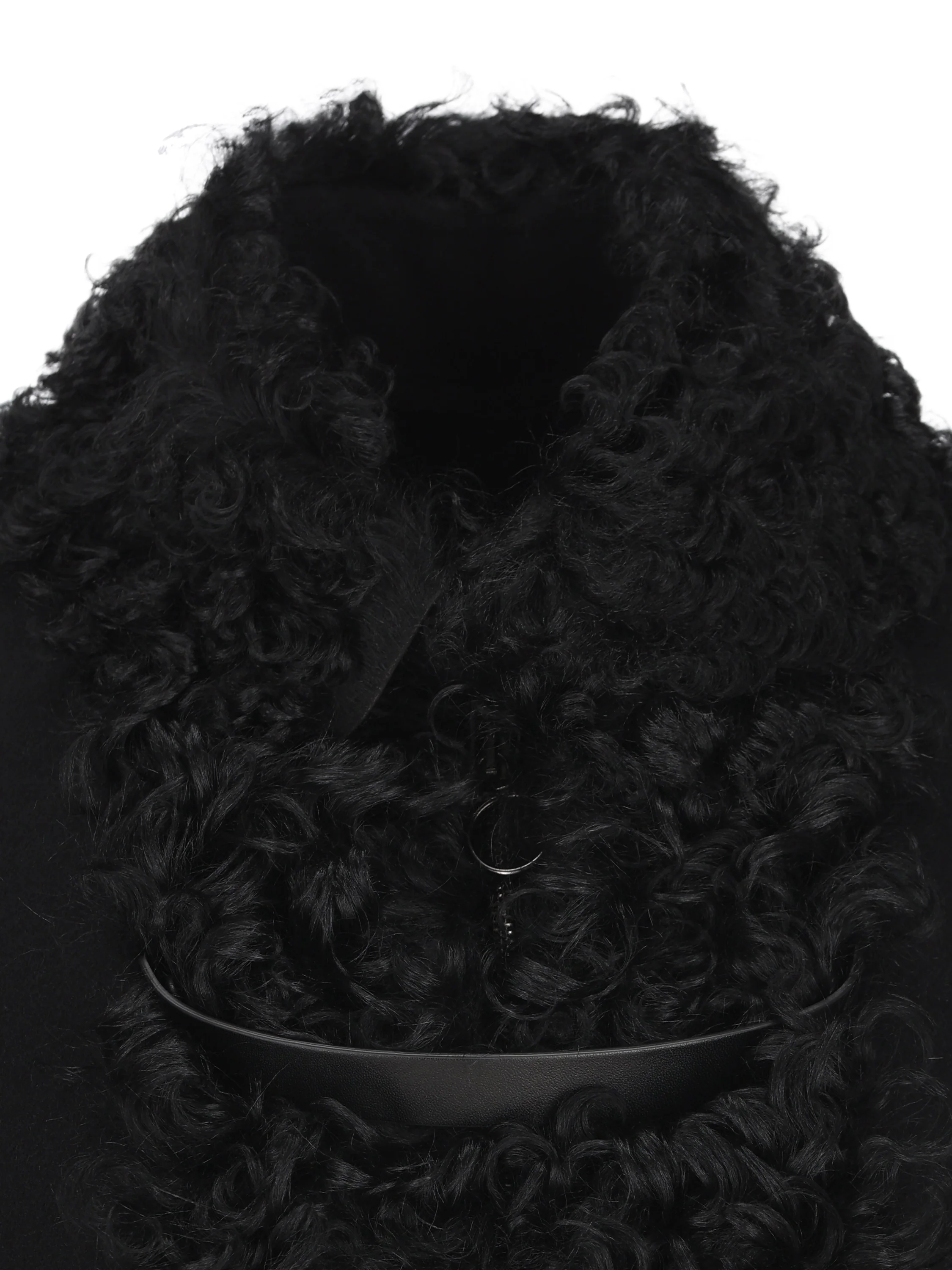 Cappotto realizzato in lana e montone. FF6214 B1H1F0QA1 FENDI 