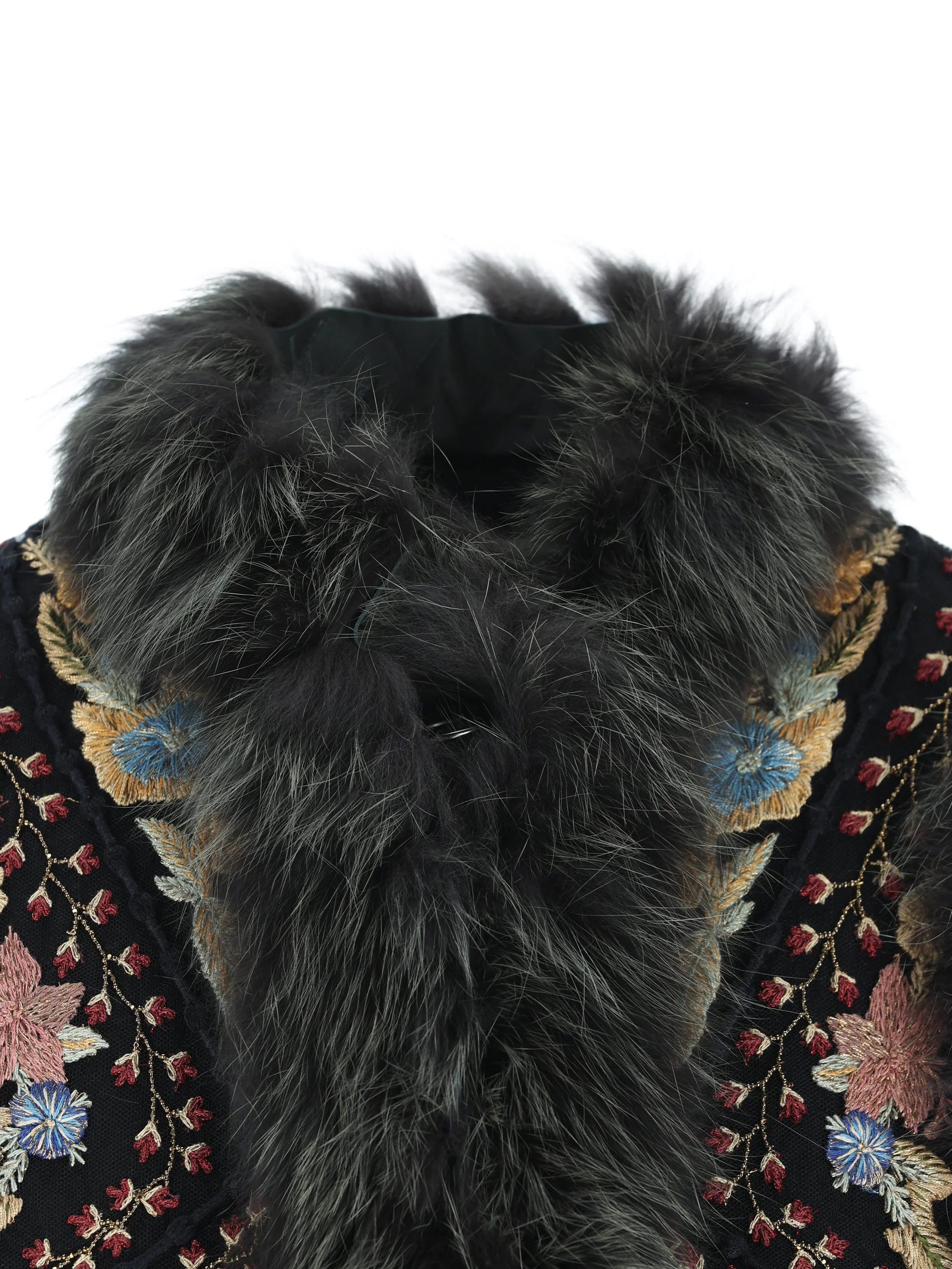 Gilet realizzato in tulle ricamato multicolor FJ7782 AMEAF0QA1 FENDI 