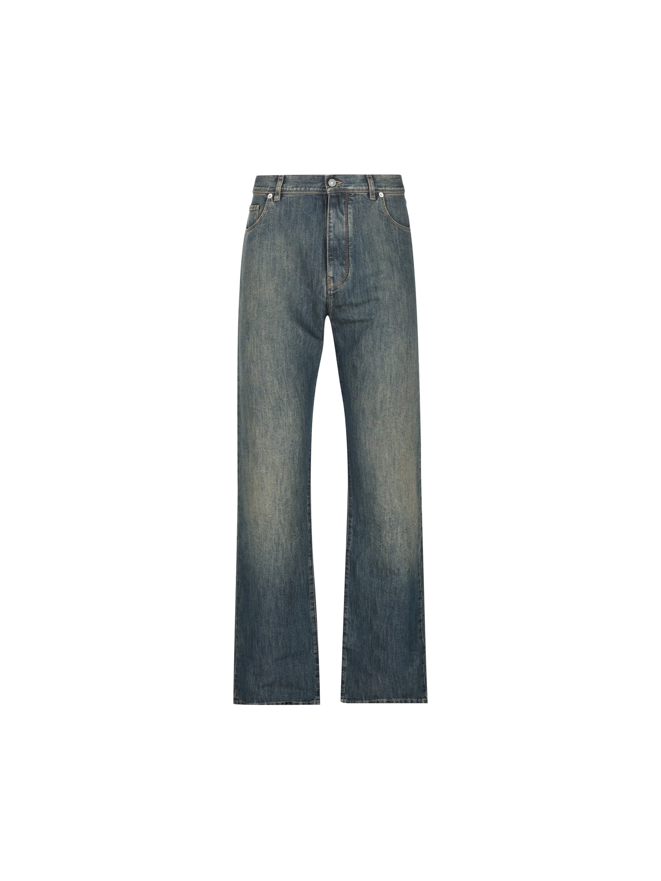 Pantaloni 5 tasche regular fit, realizzati in denim FLP377 B1PDF19S8 FENDI 