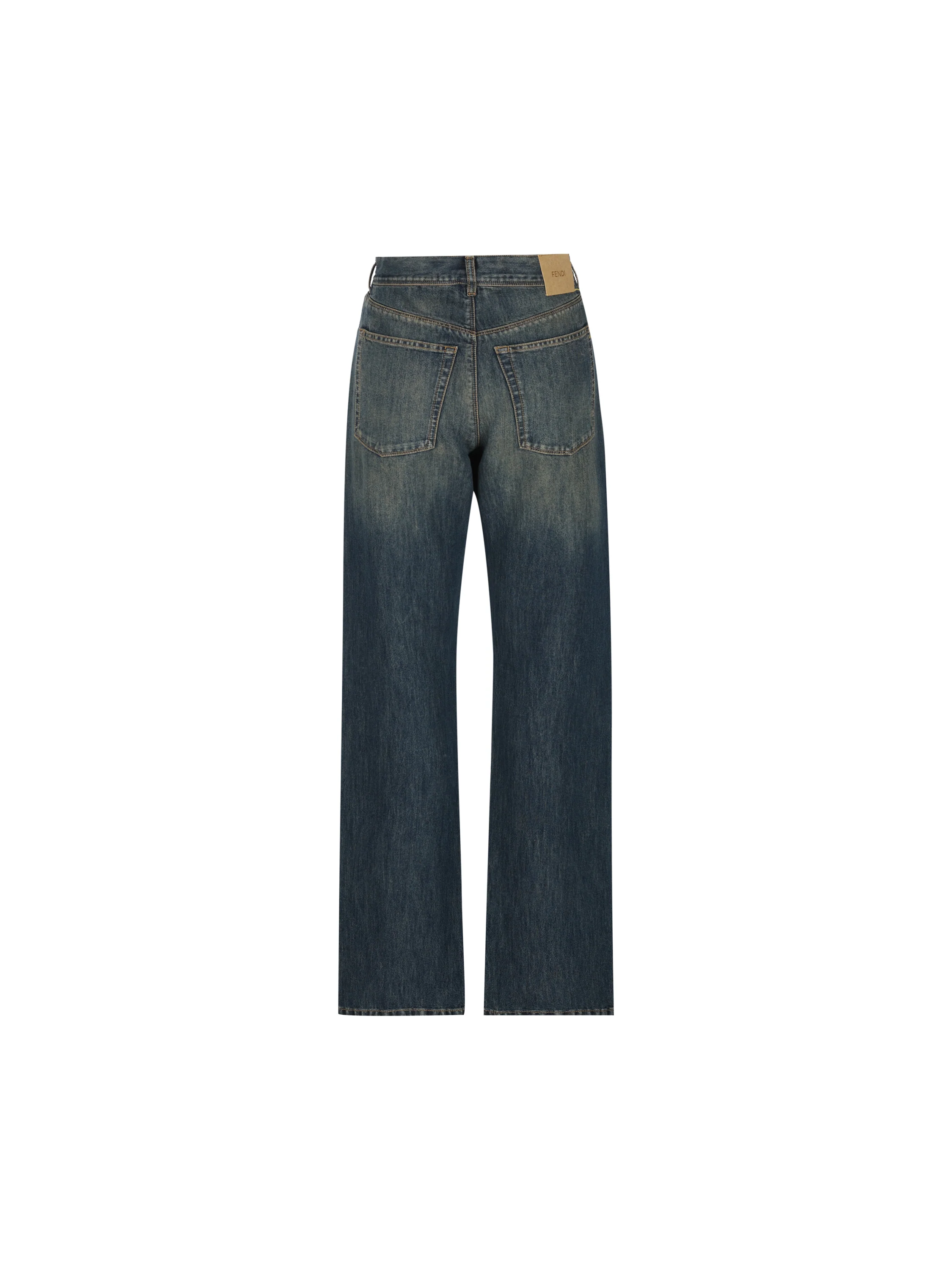 Jeans realizzati in cotone. FLP908 B1PDF19S8 FENDI 