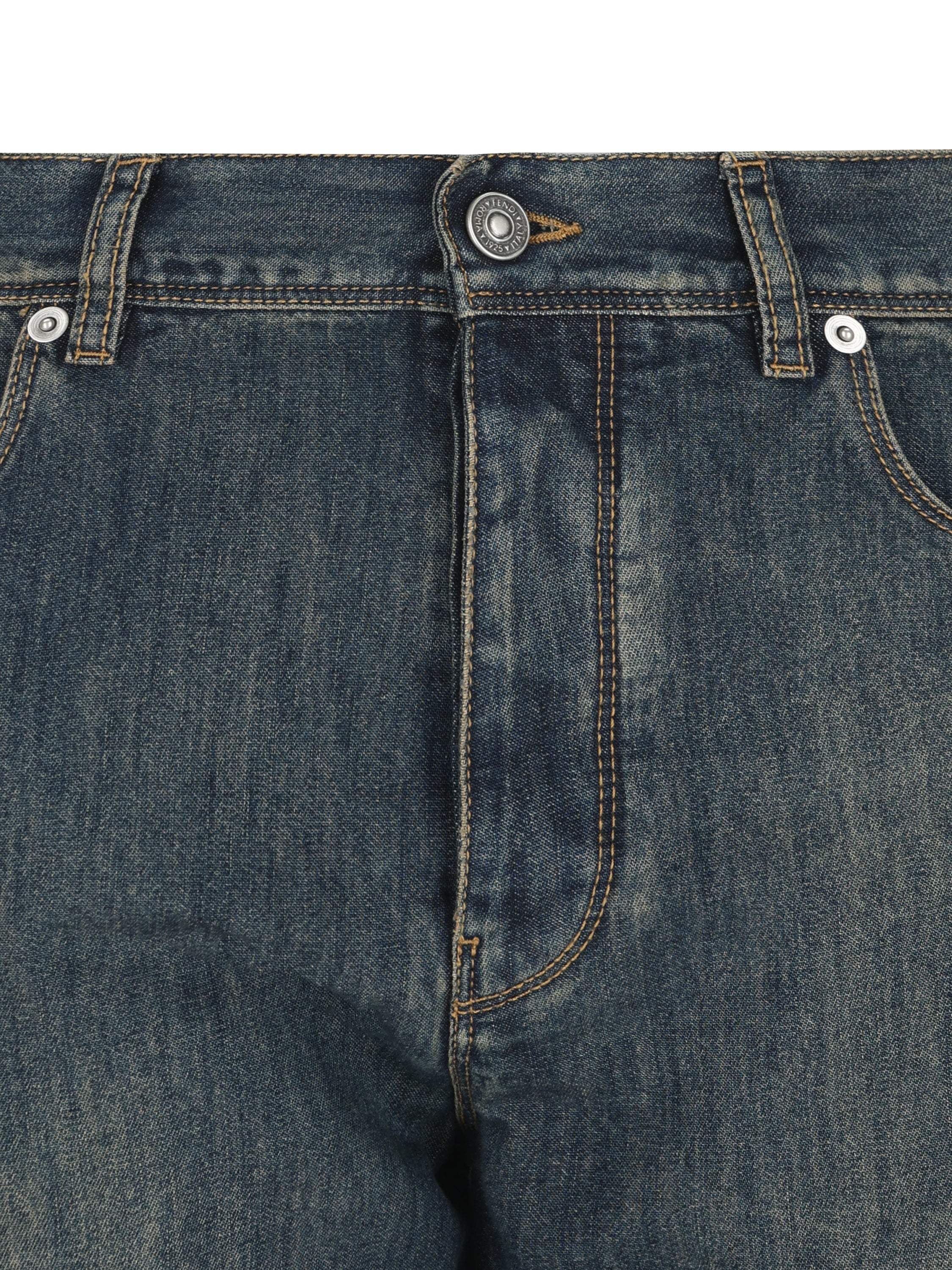 Jeans realizzati in cotone. FLP908 B1PDF19S8 FENDI 