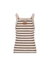 Top in maglia di cotone a righe. FS7966 AW88F1X32 FENDI 