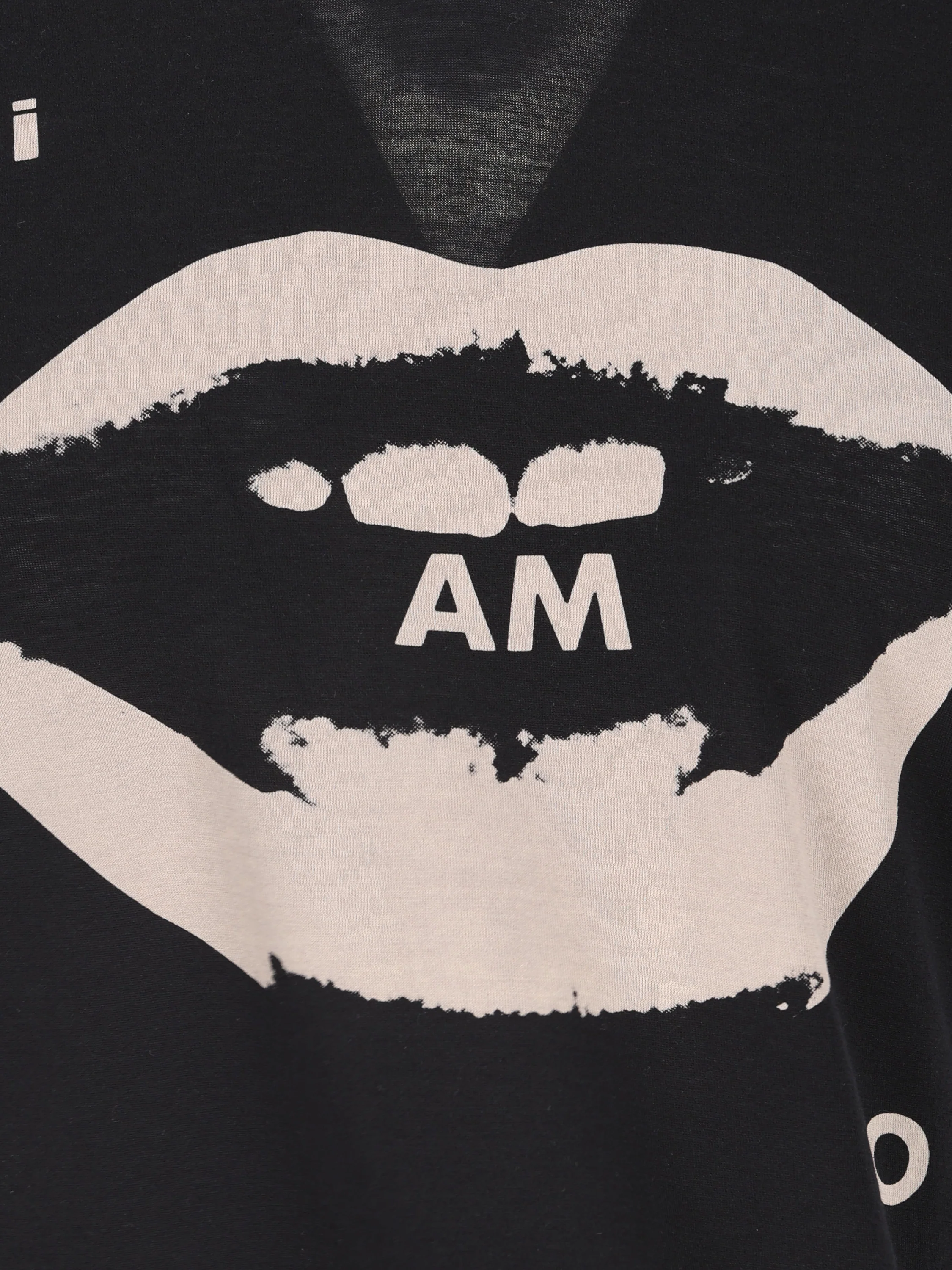 T-Shirt in Jersey di Cotone Organico con Stampa "Ti Amo" FS9805 AV06F0QA1 FENDI 