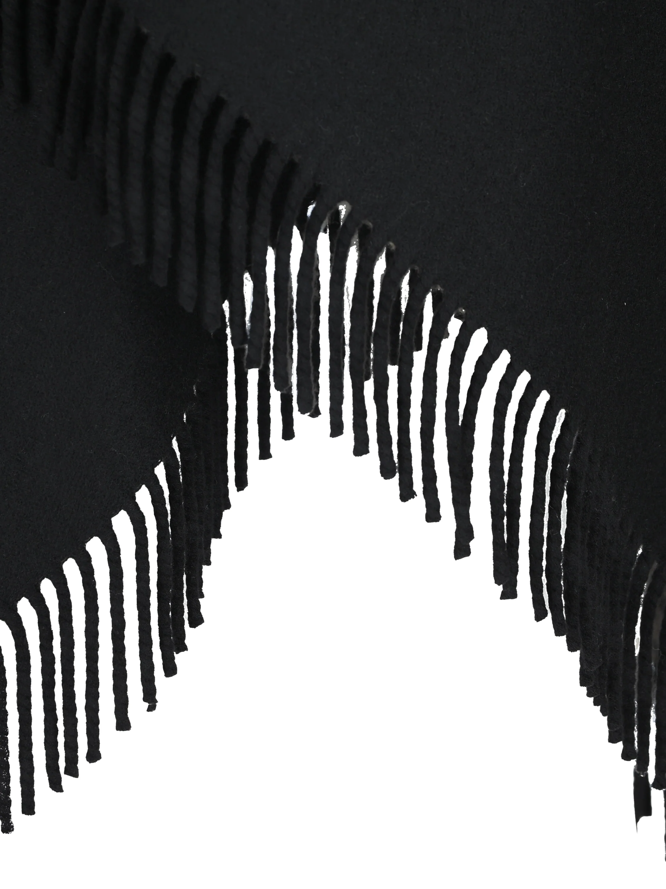 Poncho realizzato in cashmere e lana. FXX041 B1VZF0VAT FENDI 