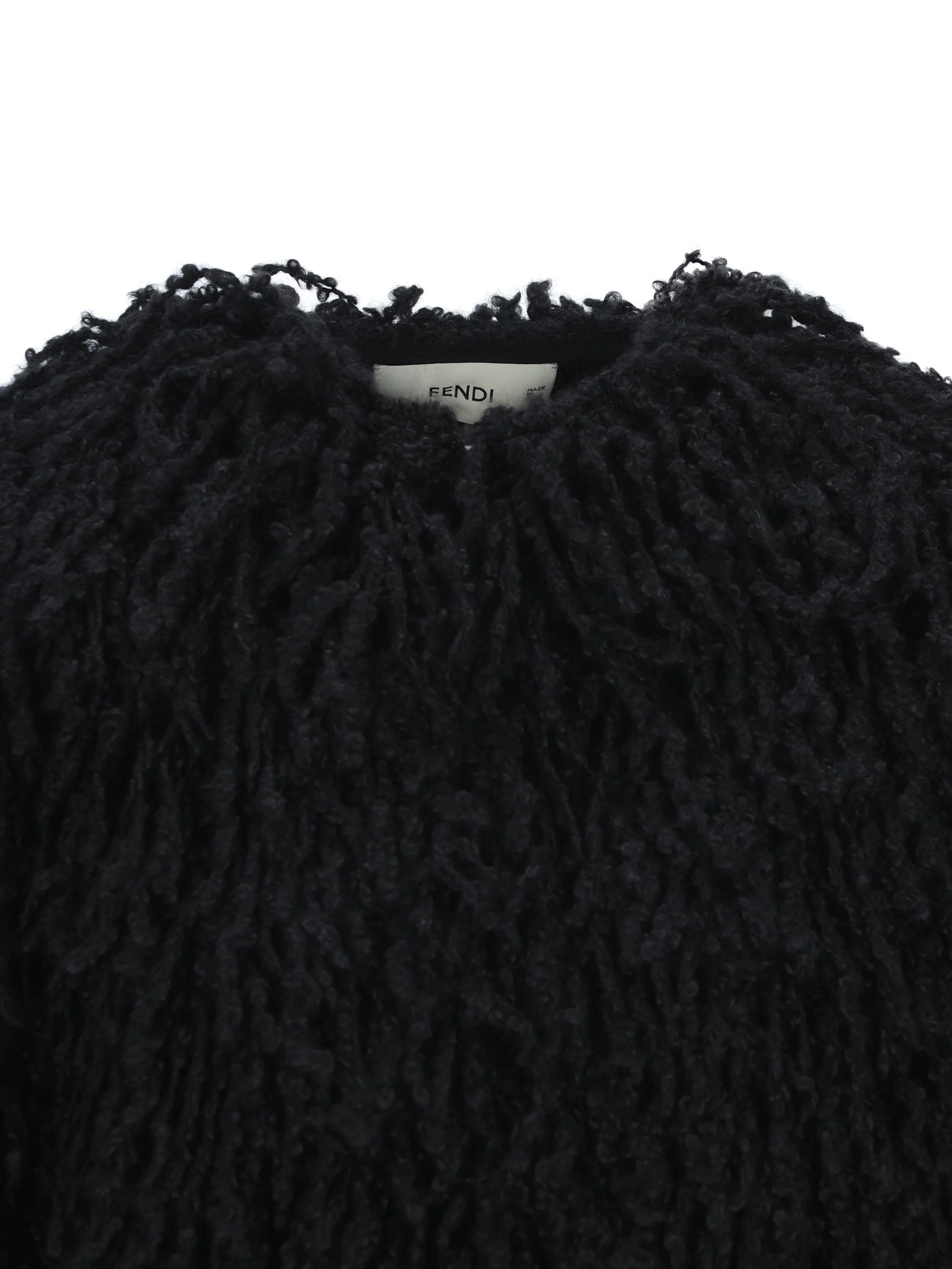 Giacca realizzata in cashmere e mohair. FZJ625 B1IIF0QA1 FENDI 