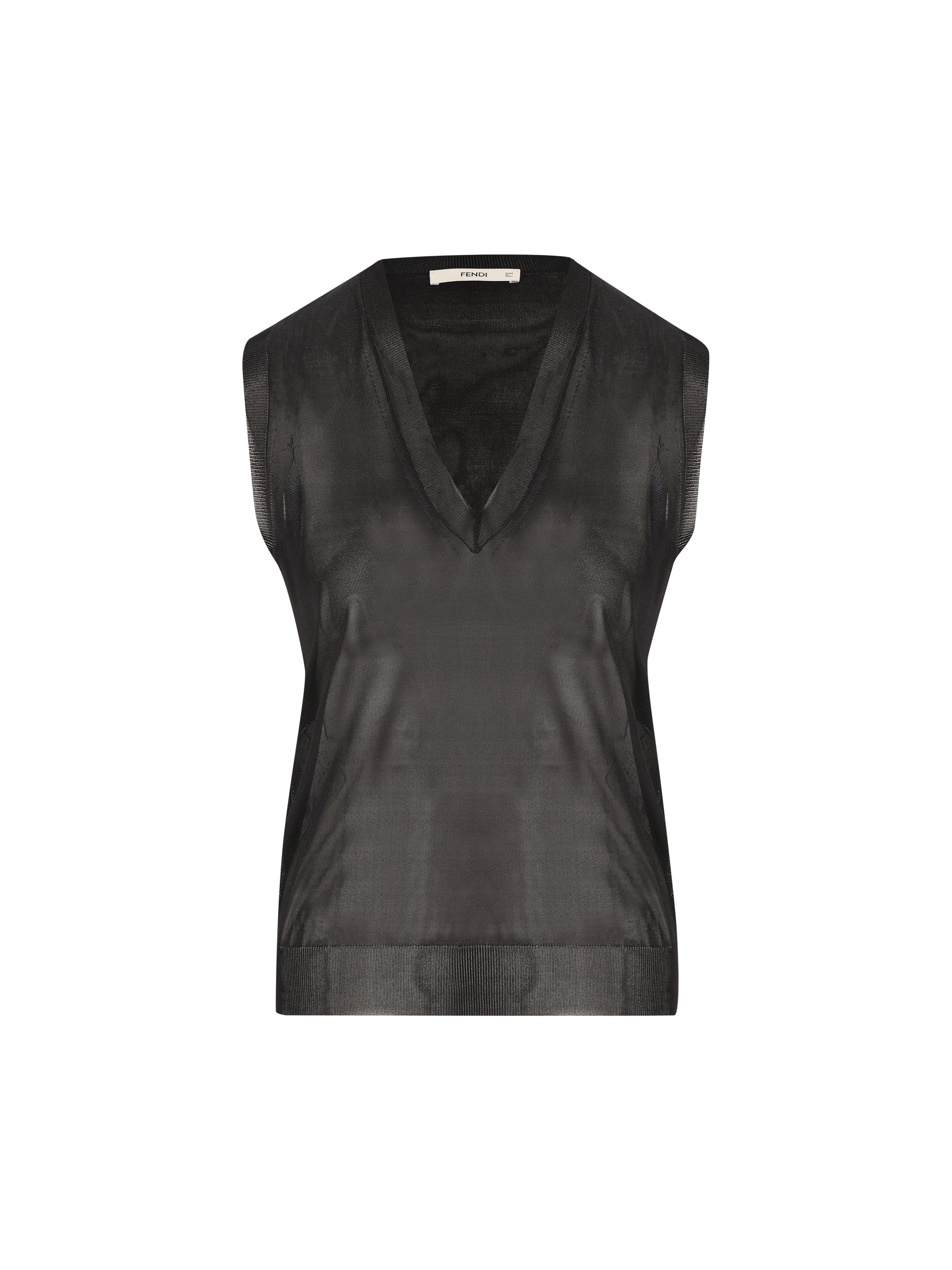 Top realizzato in seta. FZXF86 B1IDF0QA1 FENDI 
