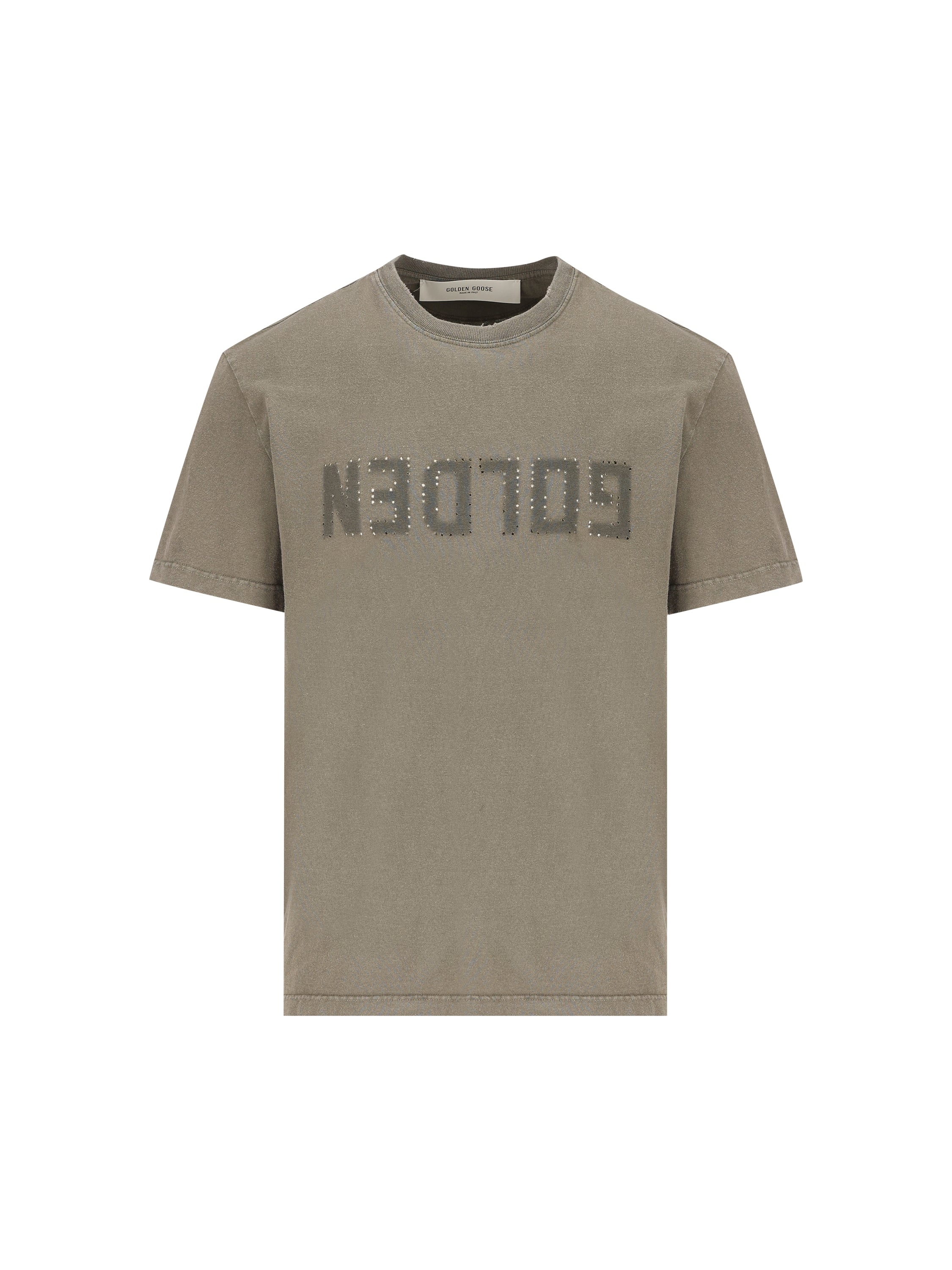 T-Shirt realizzata in cotone. GMP01220 P00067135479 GOLDEN GOOSE 