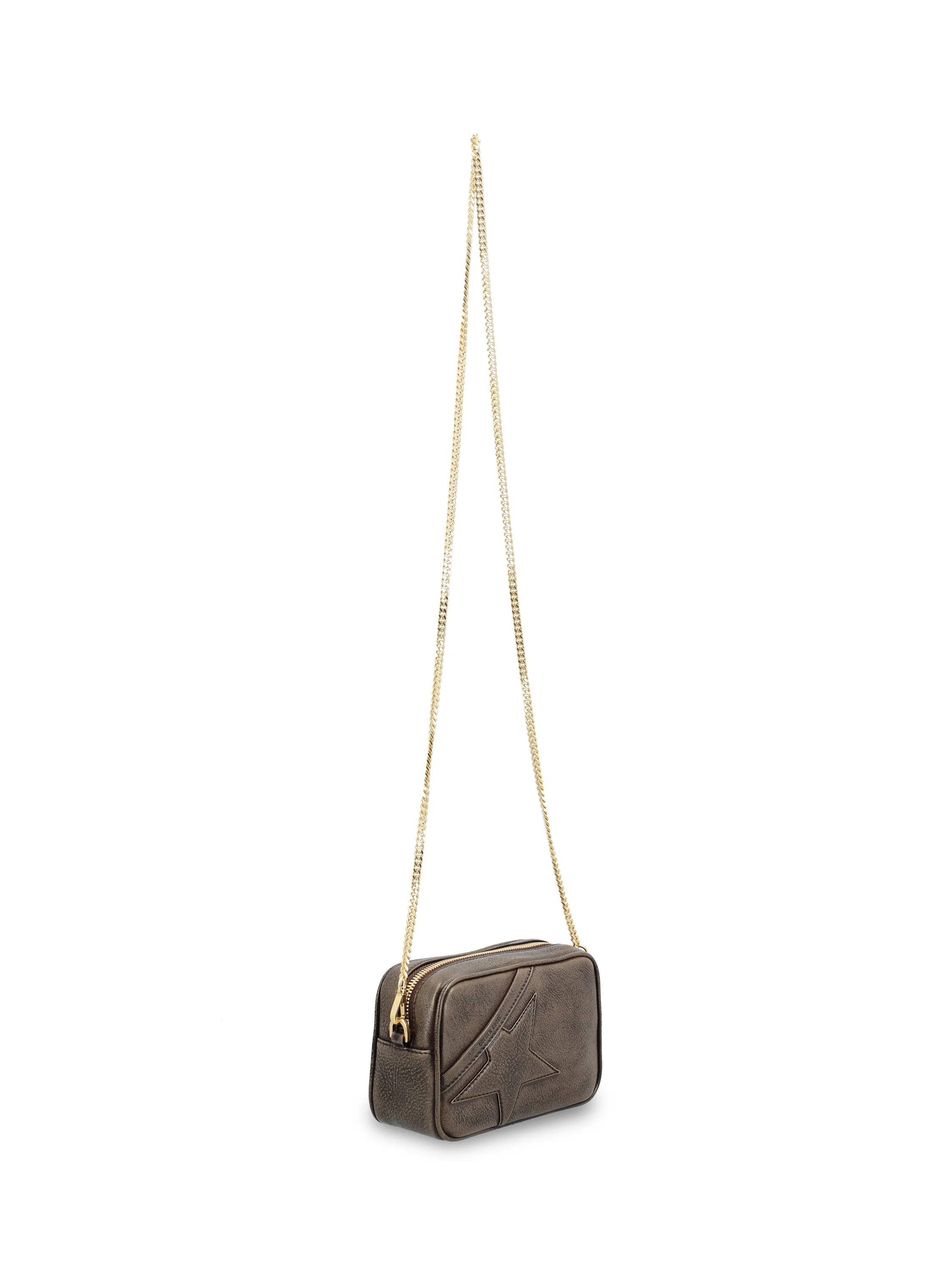 Borsa realizzata in pelle di bovino. GWA00228 A00075955357 GOLDEN GOOSE 