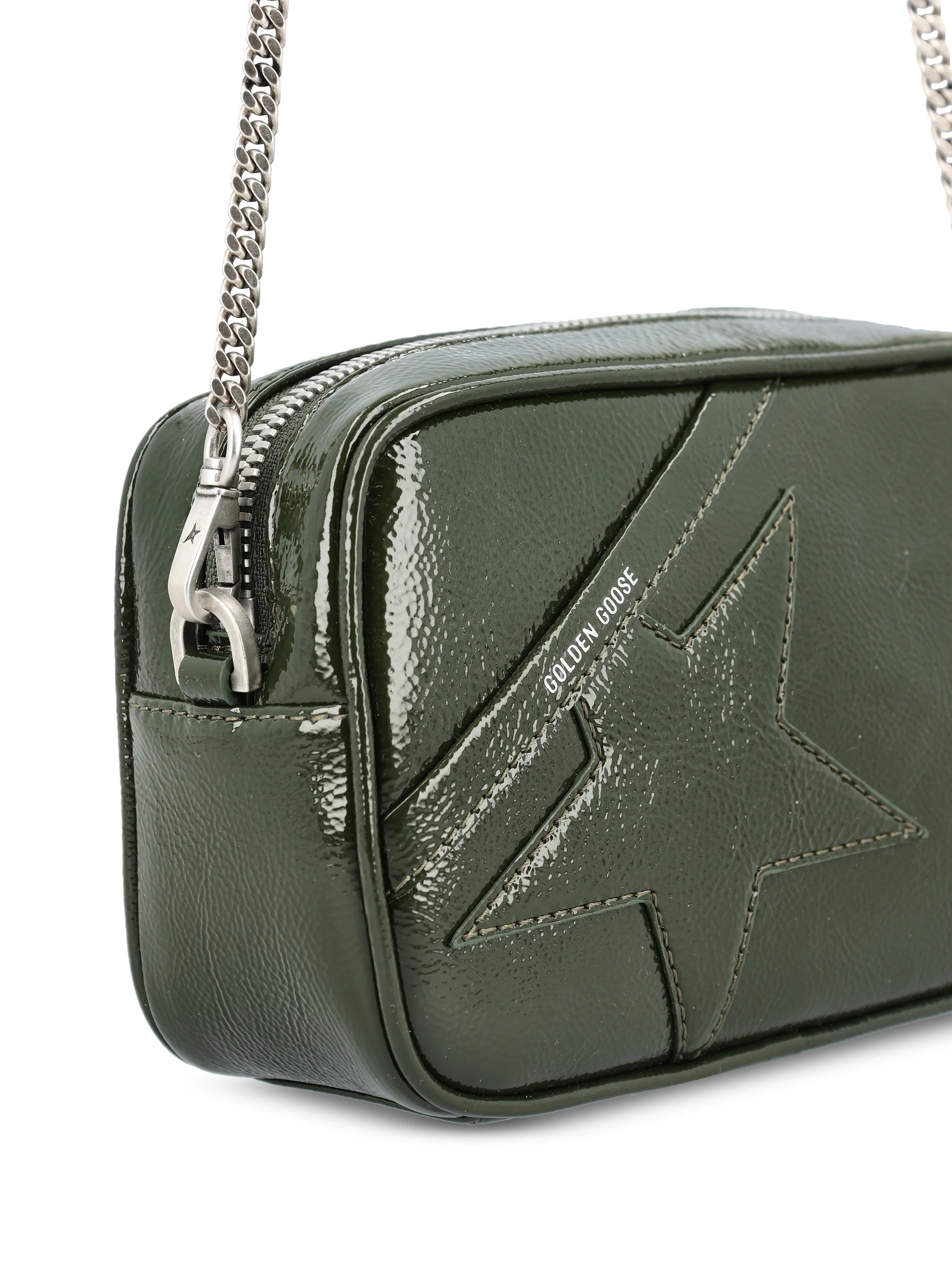 Borsa realizzata in pelle di bovino. GWA00228 A00088035437 GOLDEN GOOSE 