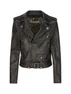 Chiodo in pelle. GWP00848 P00064790100 GOLDEN GOOSE 