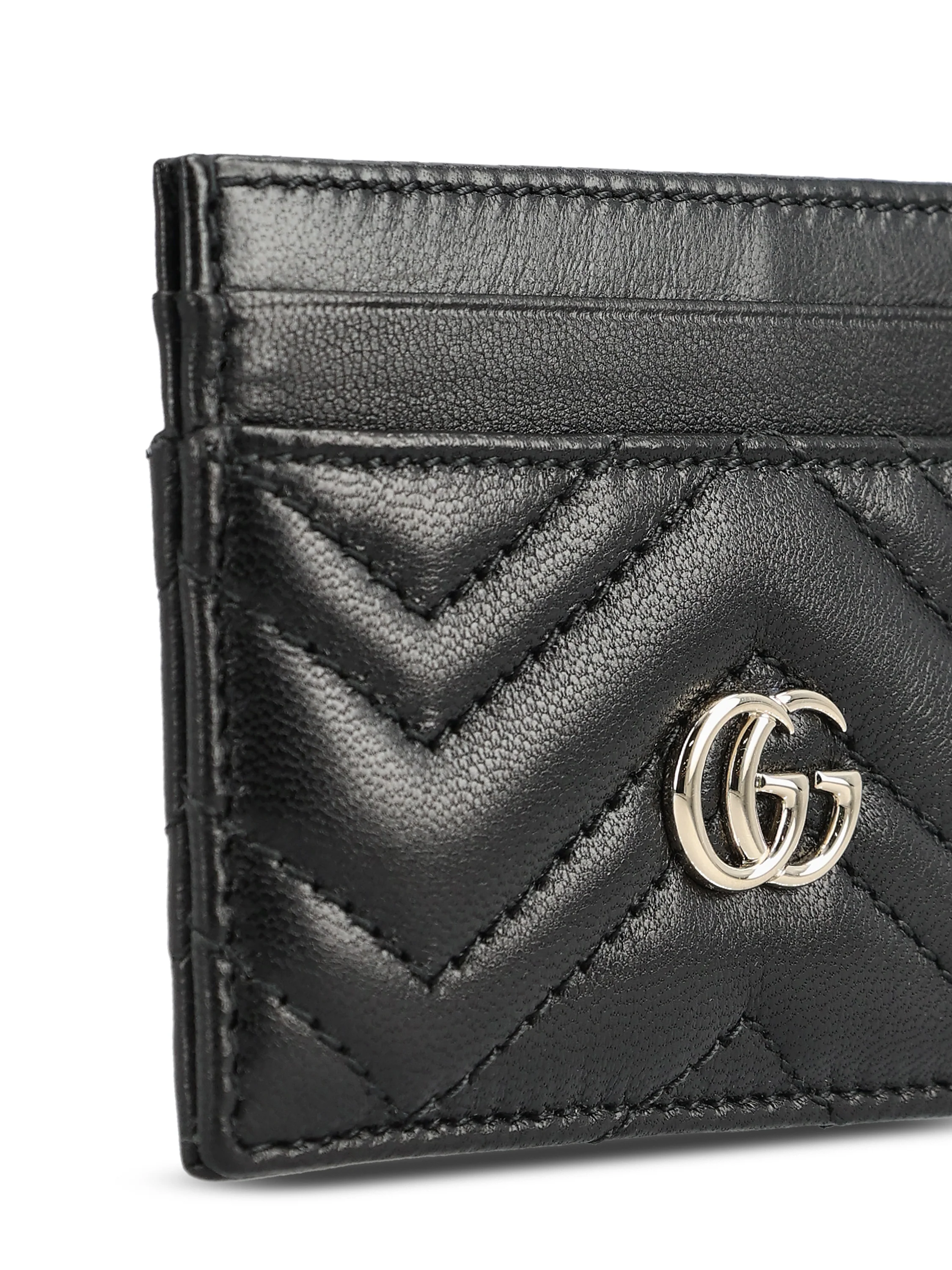 Porta carte realizzato in pelle. 443127 AAFAX1000 GUCCI