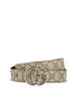 Cintura reversibile realizzata in tessuto e pelle. 847131 FAFCN9759 GUCCI 