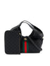 Borsa Shopping Gucci Giglio misura piccola in tessuto GG nero 860845 FAFWA1053 GUCCI 