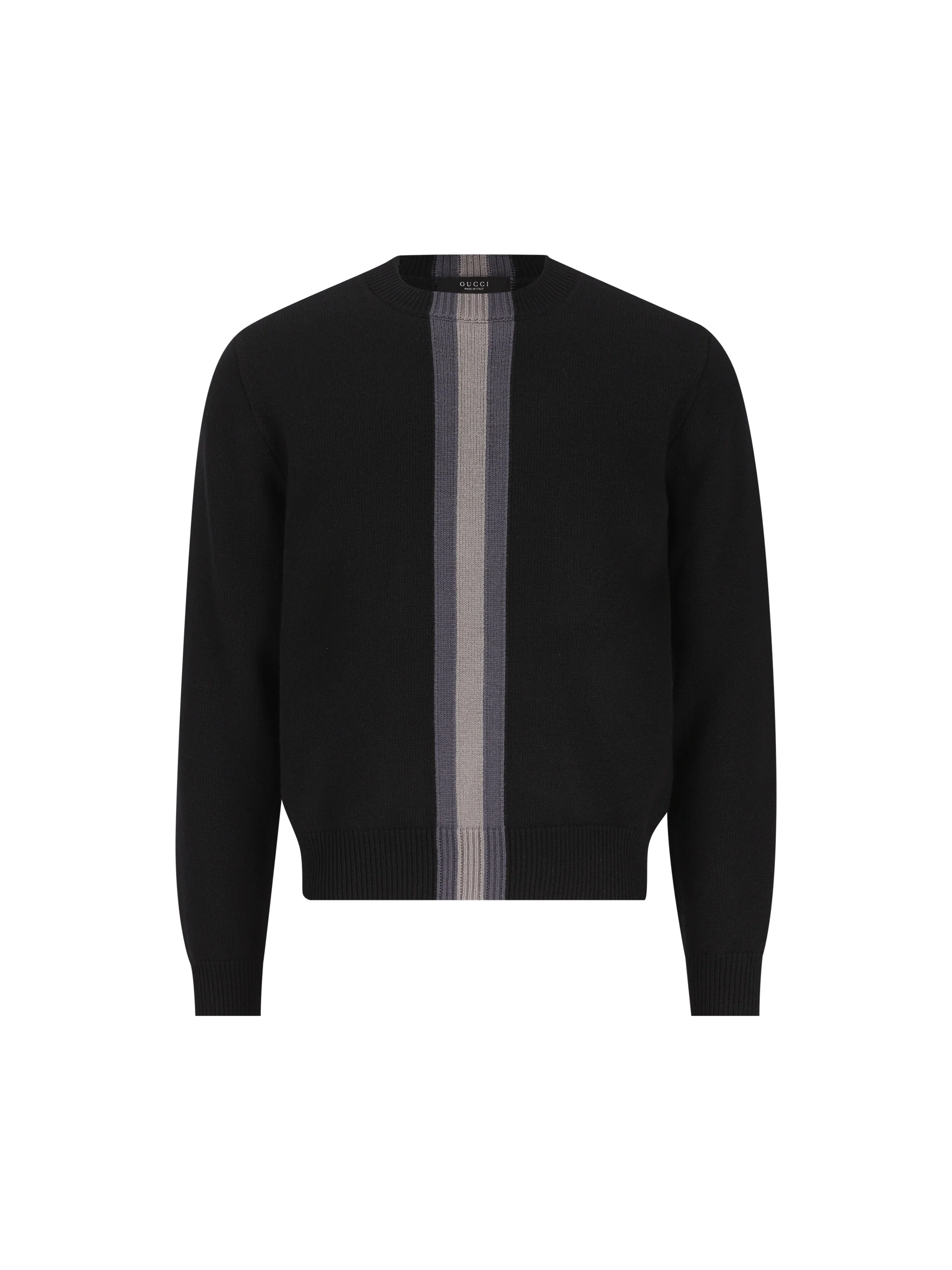 Maglione Gucci in lana con intarsio Web 864572 XKFG61062 GUCCI 