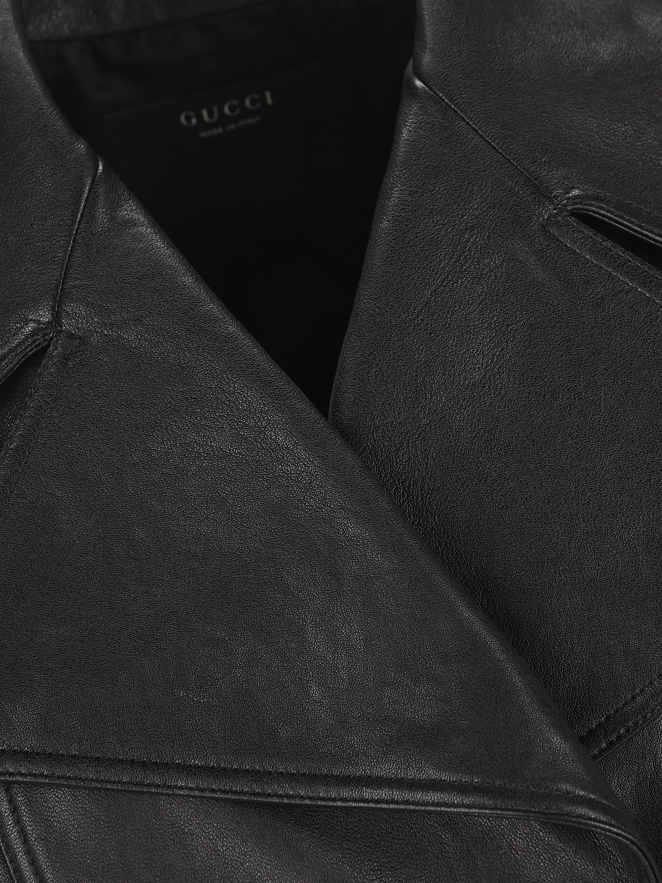 Trench in pelle. 864822 XNBC11000 GUCCI 