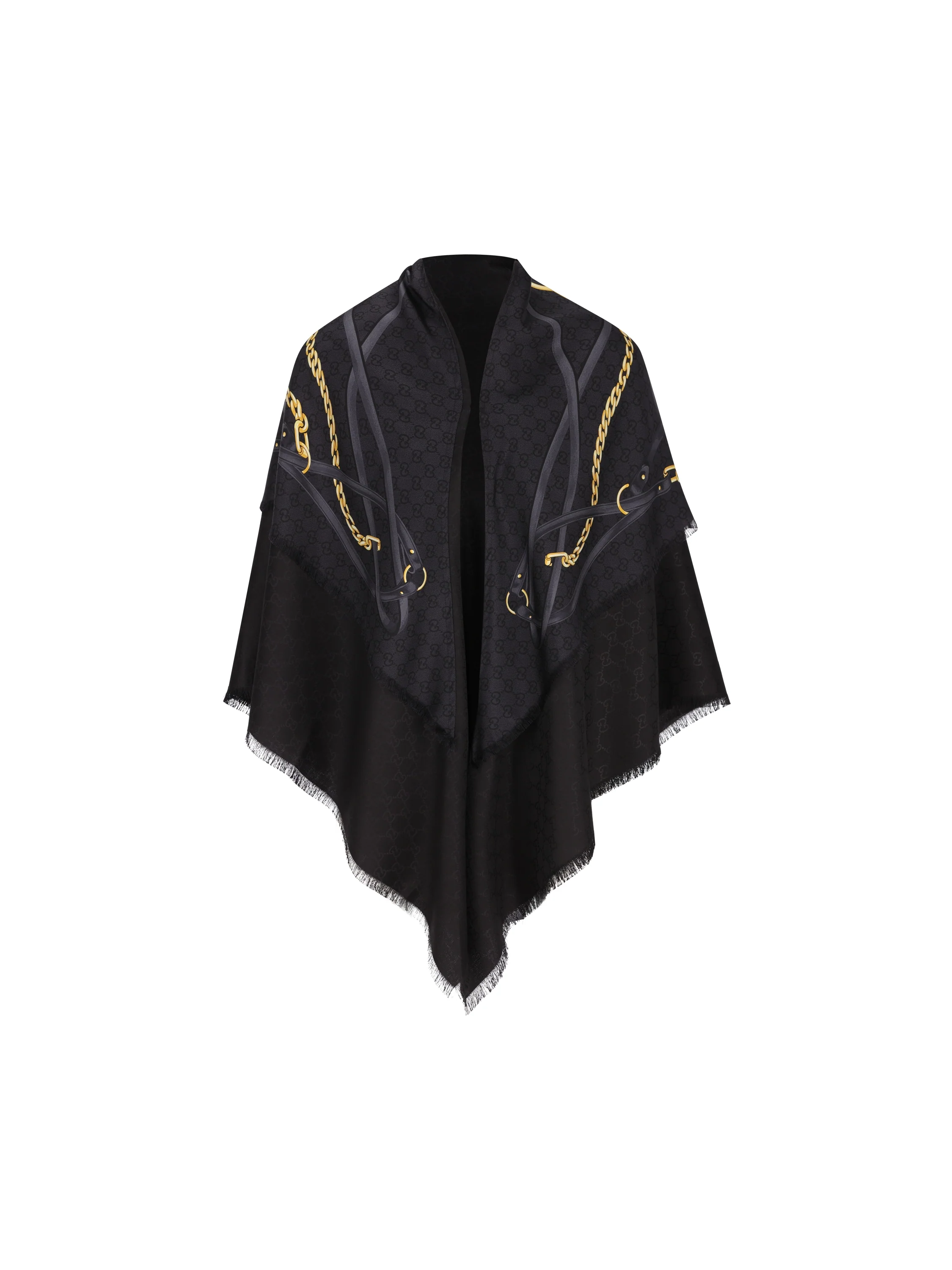 Mantella realizzata in lana e seta. 873748 3GAQ11063 GUCCI 