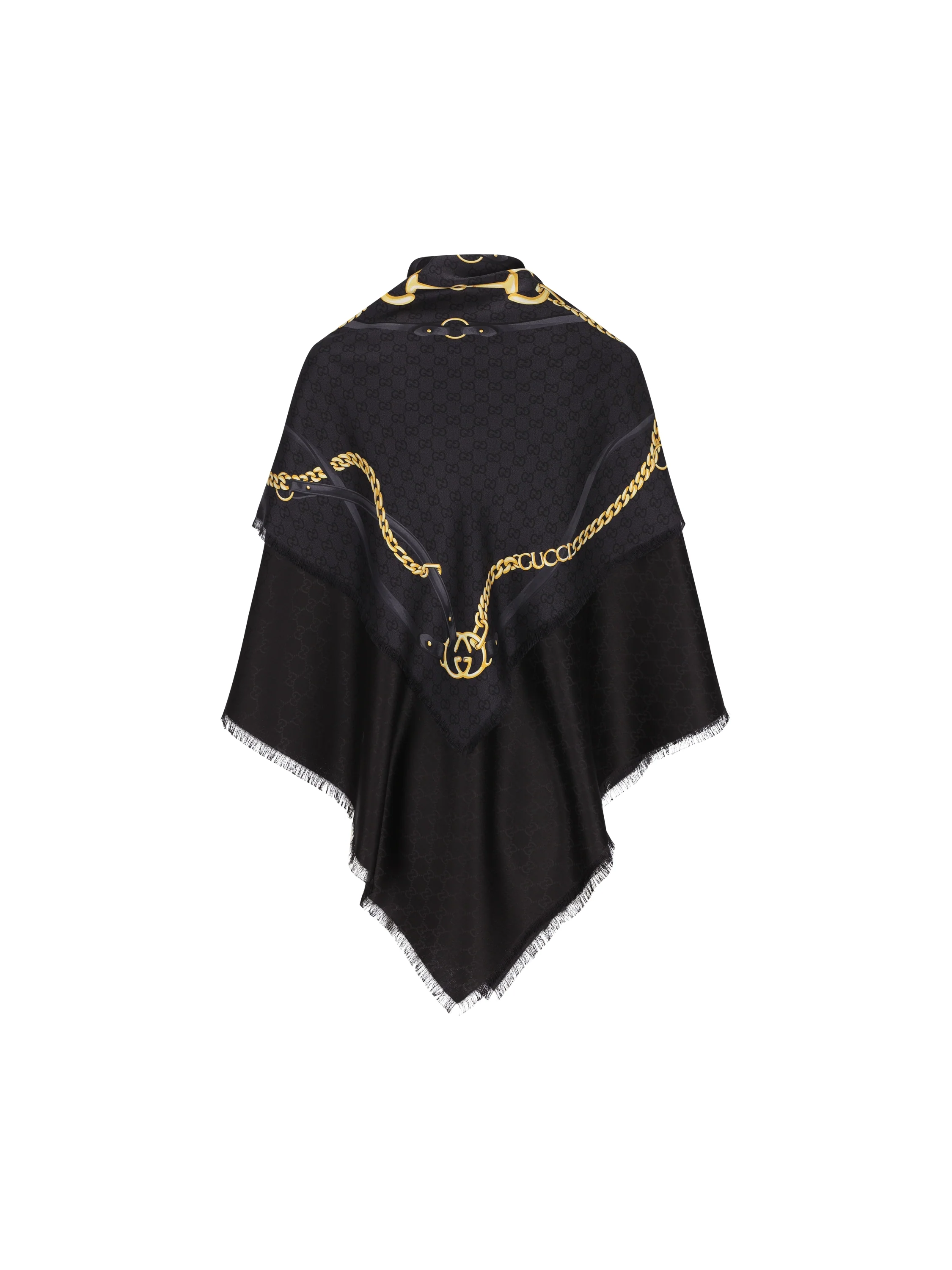 Mantella realizzata in lana e seta. 873748 3GAQ11063 GUCCI