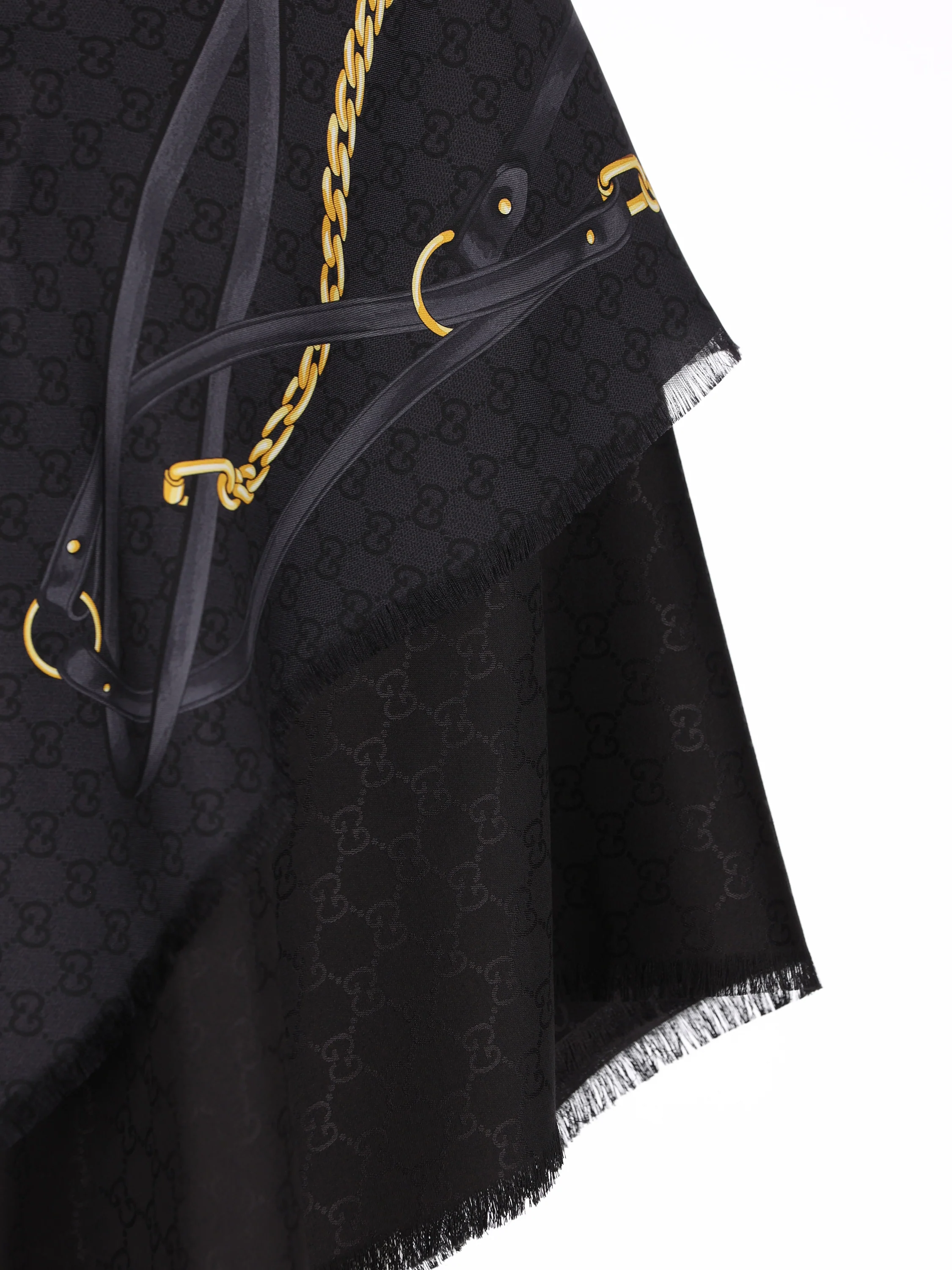 Mantella realizzata in lana e seta. 873748 3GAQ11063 GUCCI 