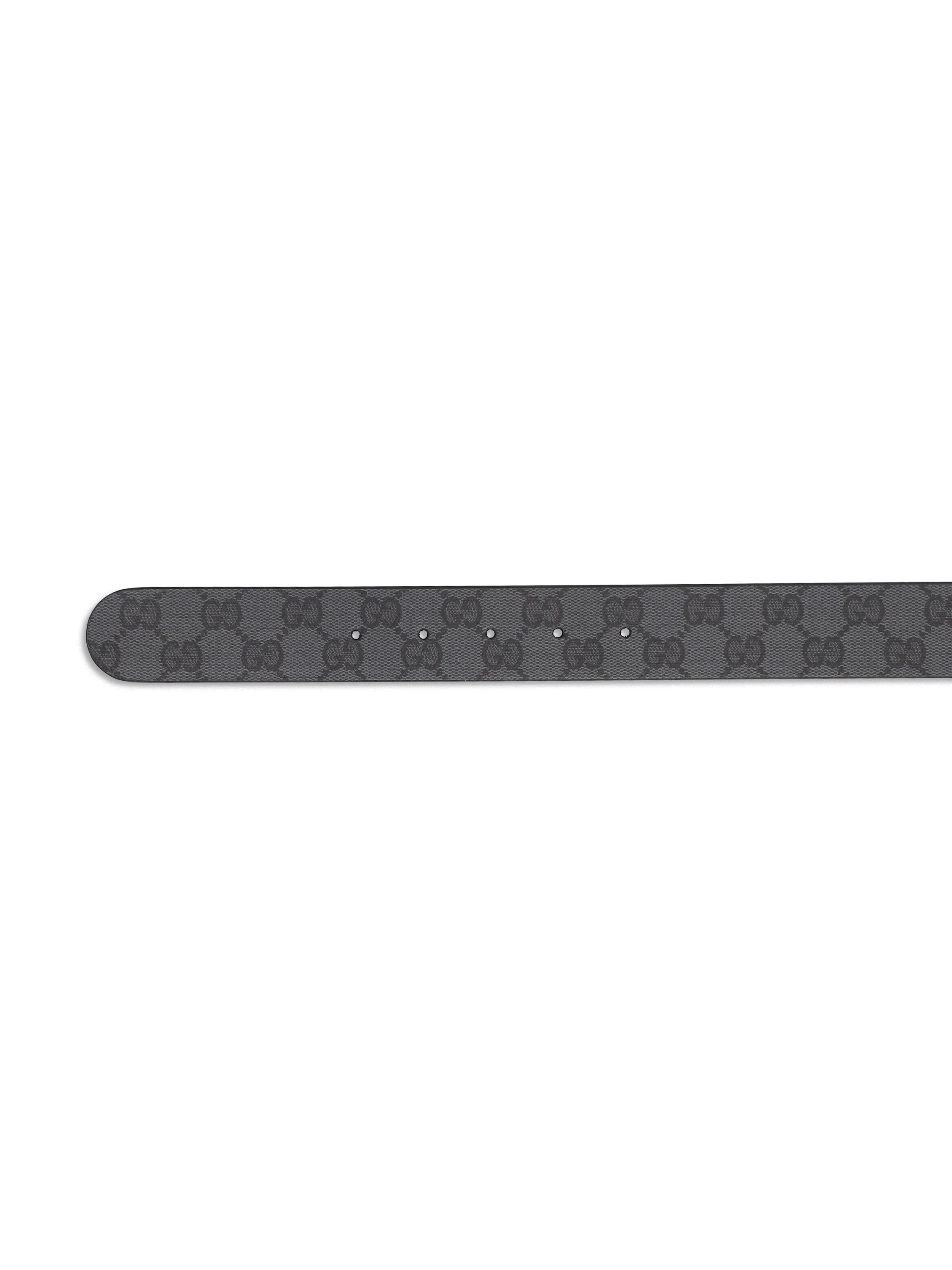 Cintura in tessuto spalmato. 874723 AAGRL1000 GUCCI 
