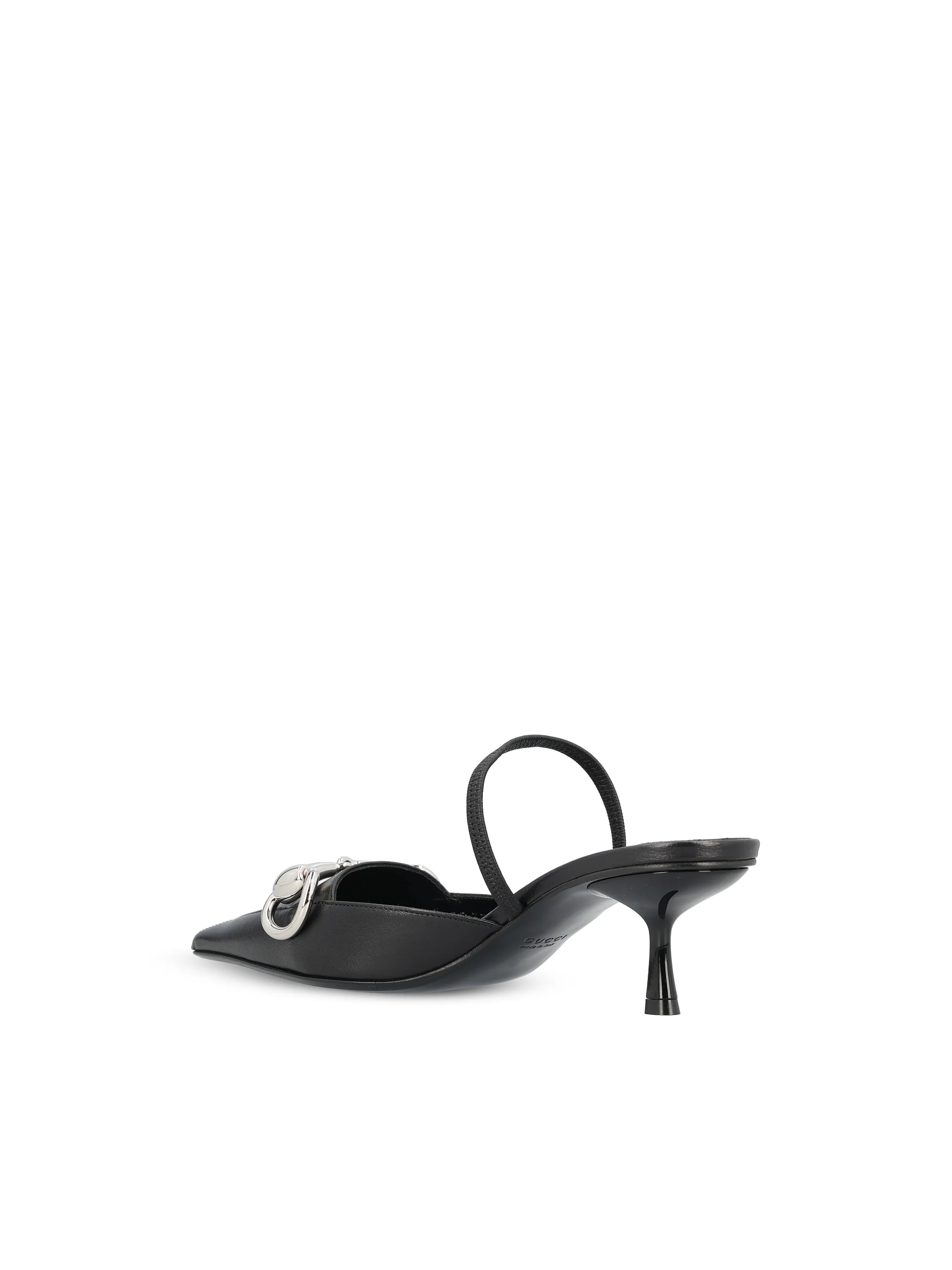 Décolleté slingback in pelle. 875075 AAGSP1000 GUCCI 