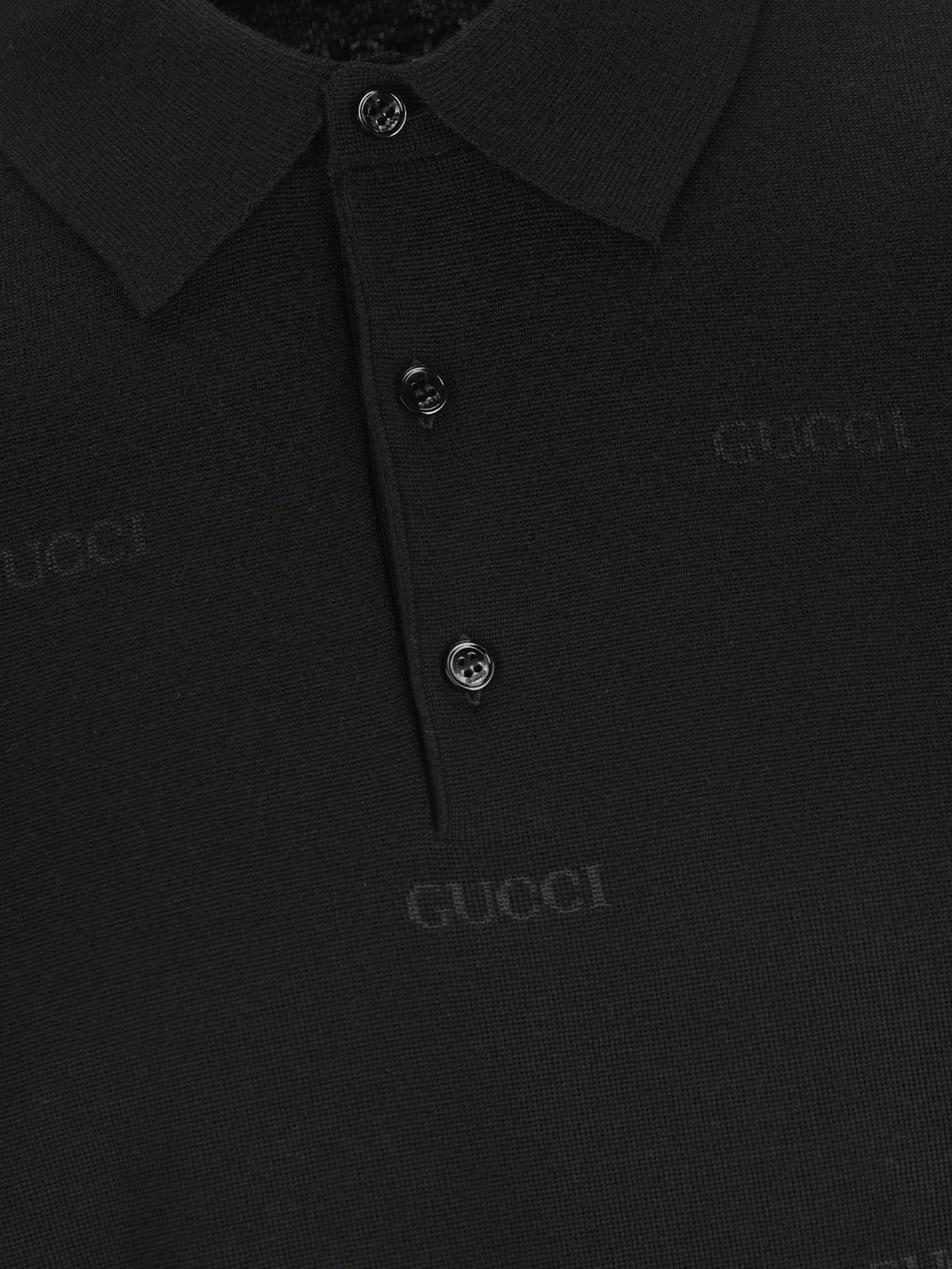 Polo realizzata in lana e seta. 875492 XKFPE1043 GUCCI 