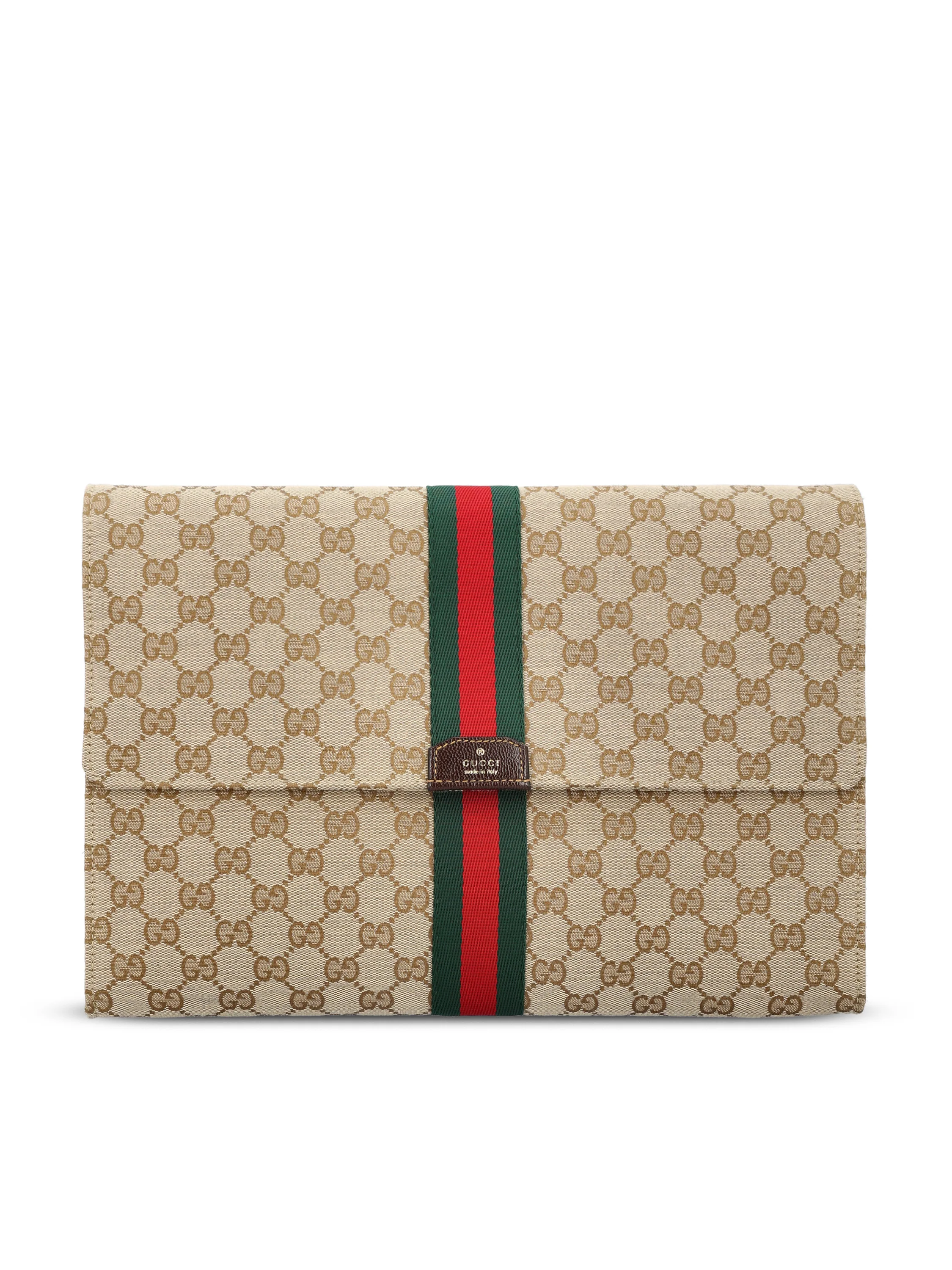 Pouch realizzata in tessuto 875697 FAF1B9653 GUCCI 