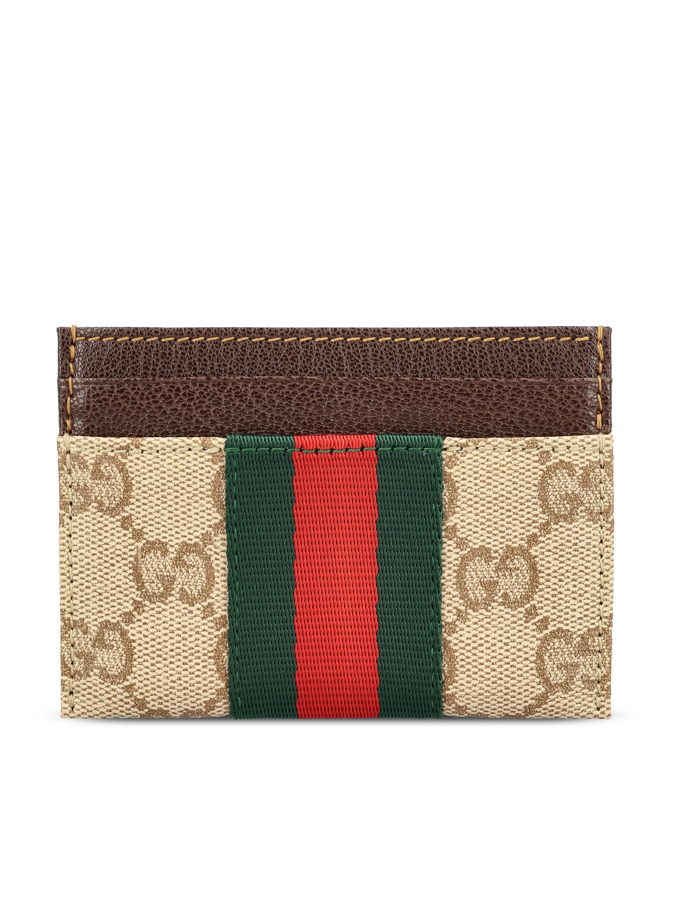 Portacarte realizzato in tessuto. 876043 FAF8R8547 GUCCI 