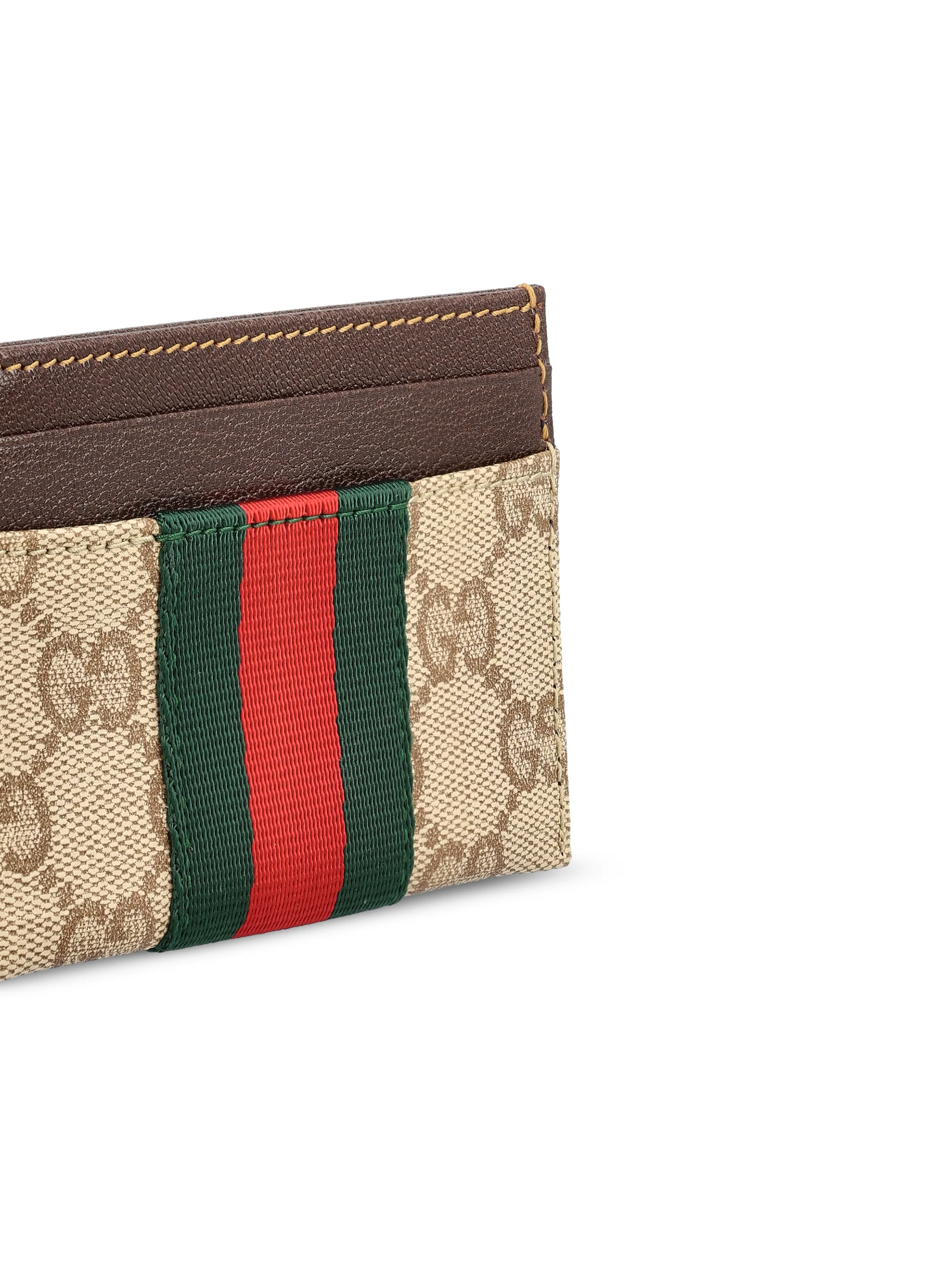 Portacarte realizzato in tessuto. 876043 FAF8R8547 GUCCI