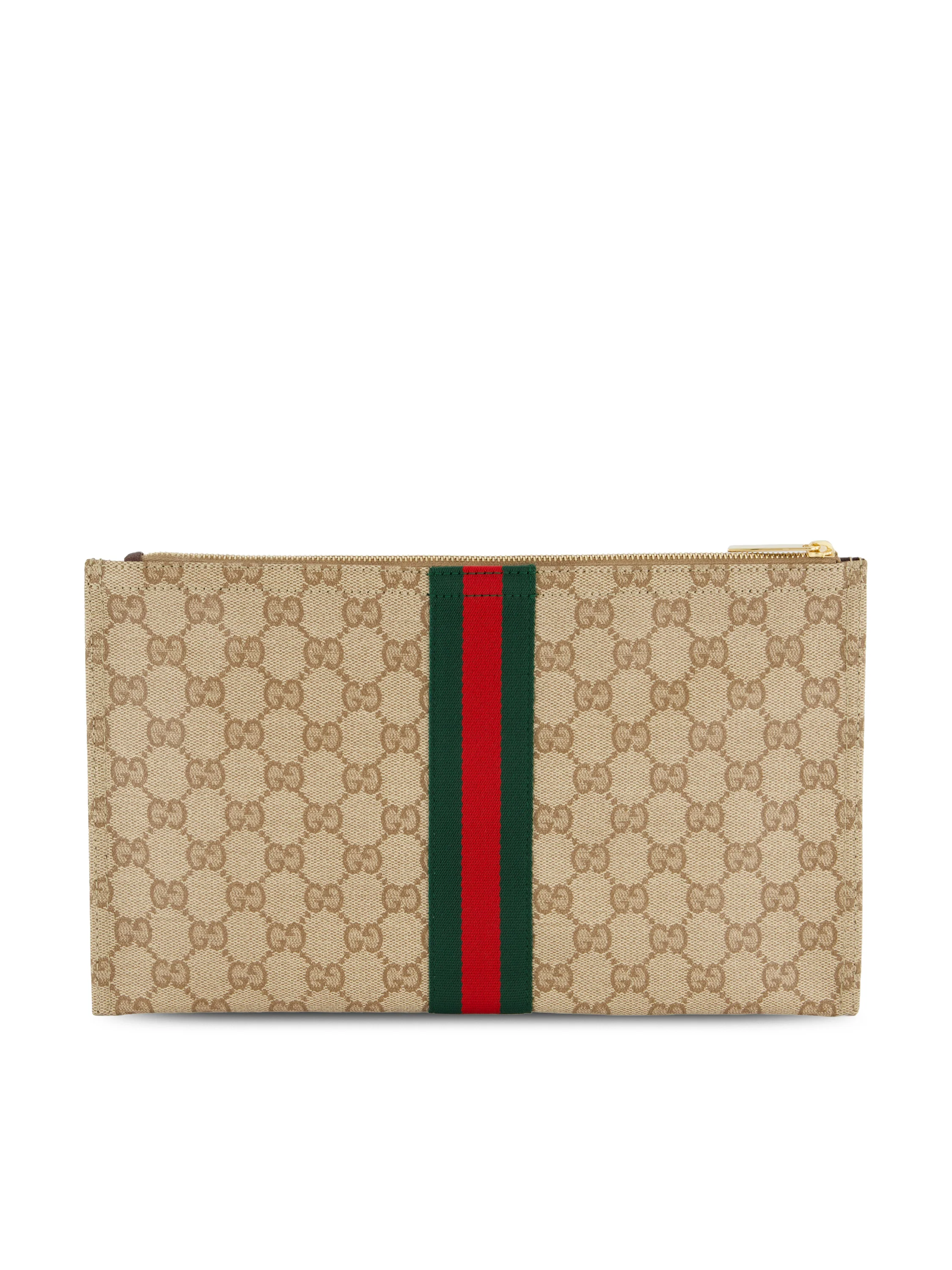 Pouch realizzata in tessuto. 876054 FAF8R8547 GUCCI 