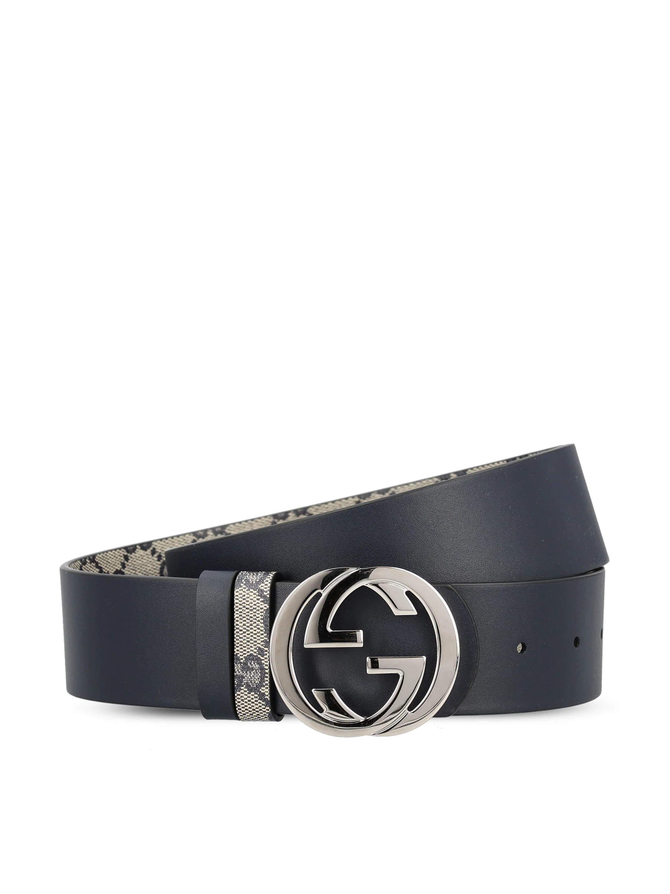 Cintura realizzata in tessuto e pelle. 876356 AAGRL8448 GUCCI