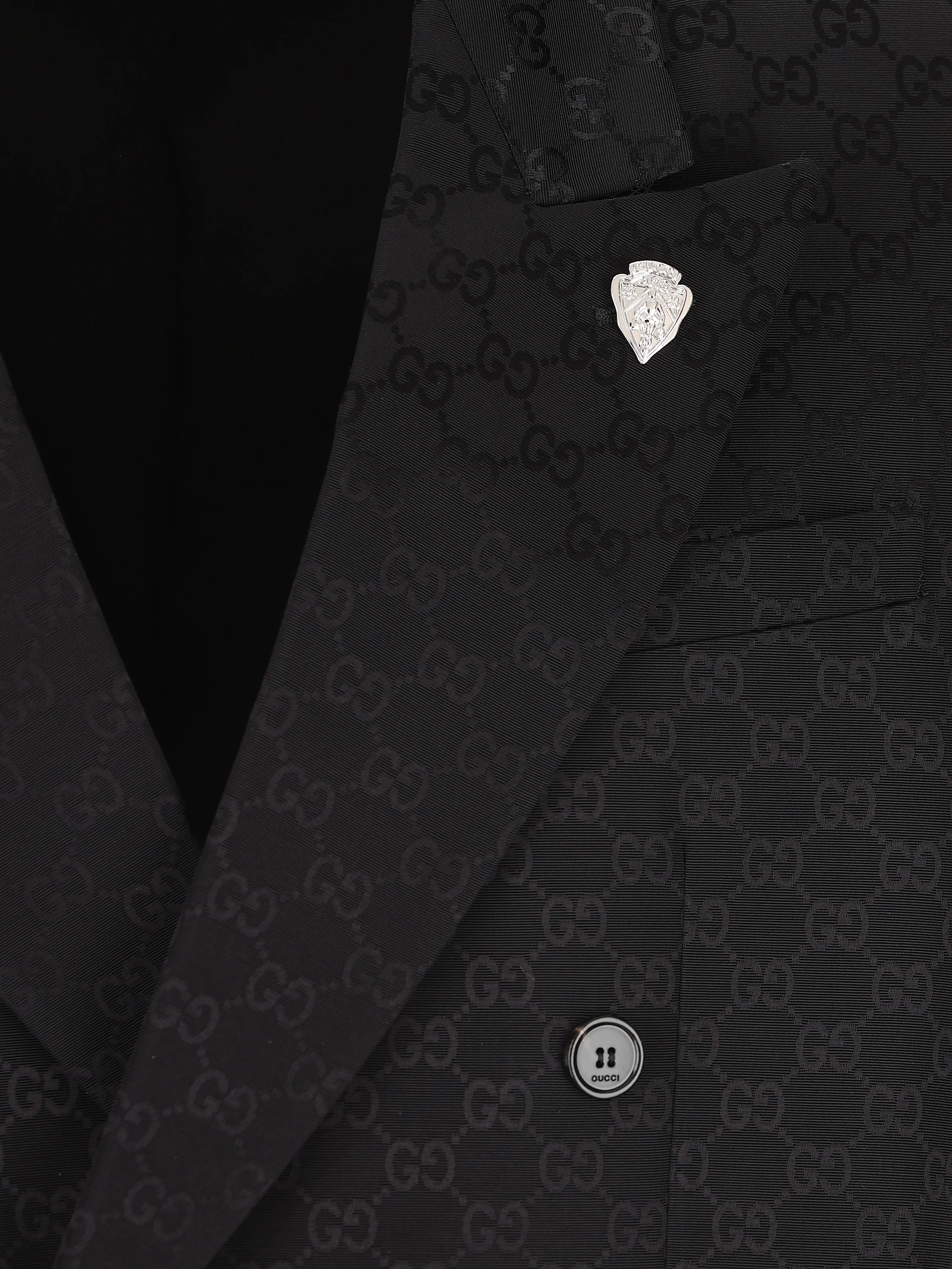 Giacca in cotone e viscosa. 876646 ZAHMD1000 GUCCI 