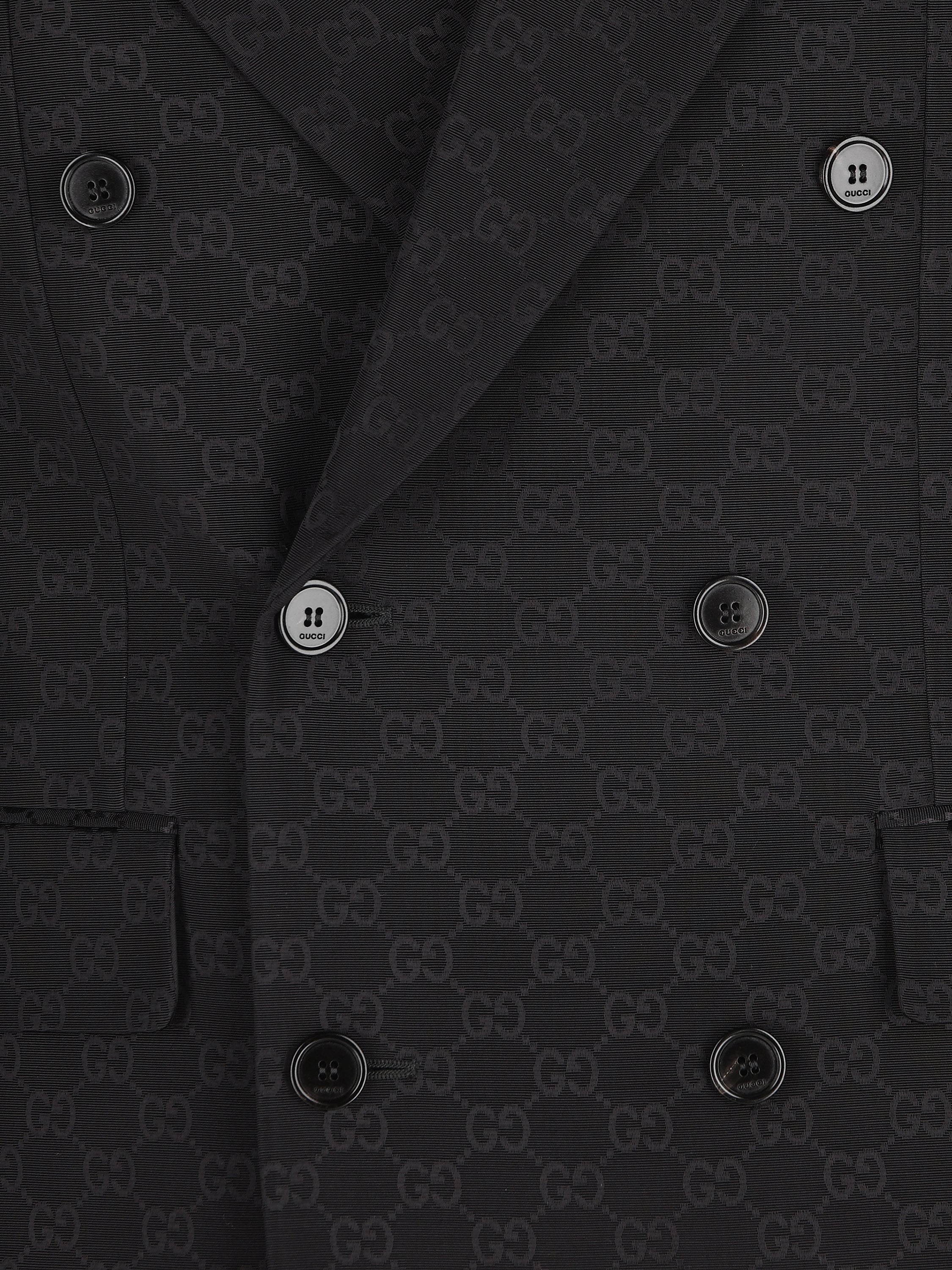 Giacca in cotone e viscosa. 876646 ZAHMD1000 GUCCI 
