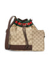 Mini borsa a secchiello in tessuto. A002GW FAF798547 GUCCI 