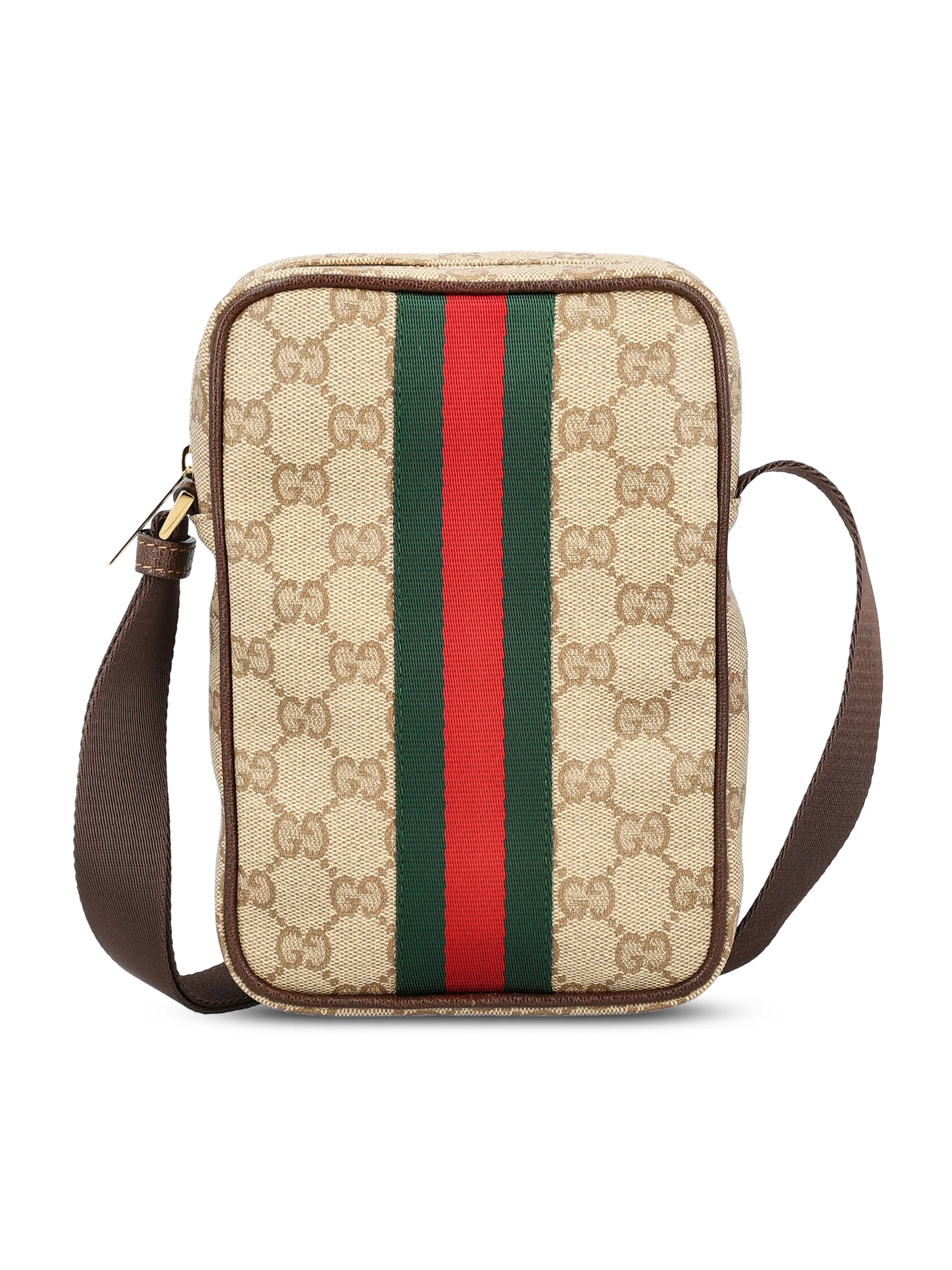 Borsa realizzata in tessuto e pelle. A002SJ FAF9S9646 GUCCI 