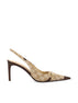 Slingback realizzate in tessuto. A0068T FAGHW9650 GUCCI 