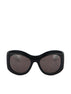 Occhiali da Sole Oversize con Doppia G A0072Y J07401012 GUCCI 