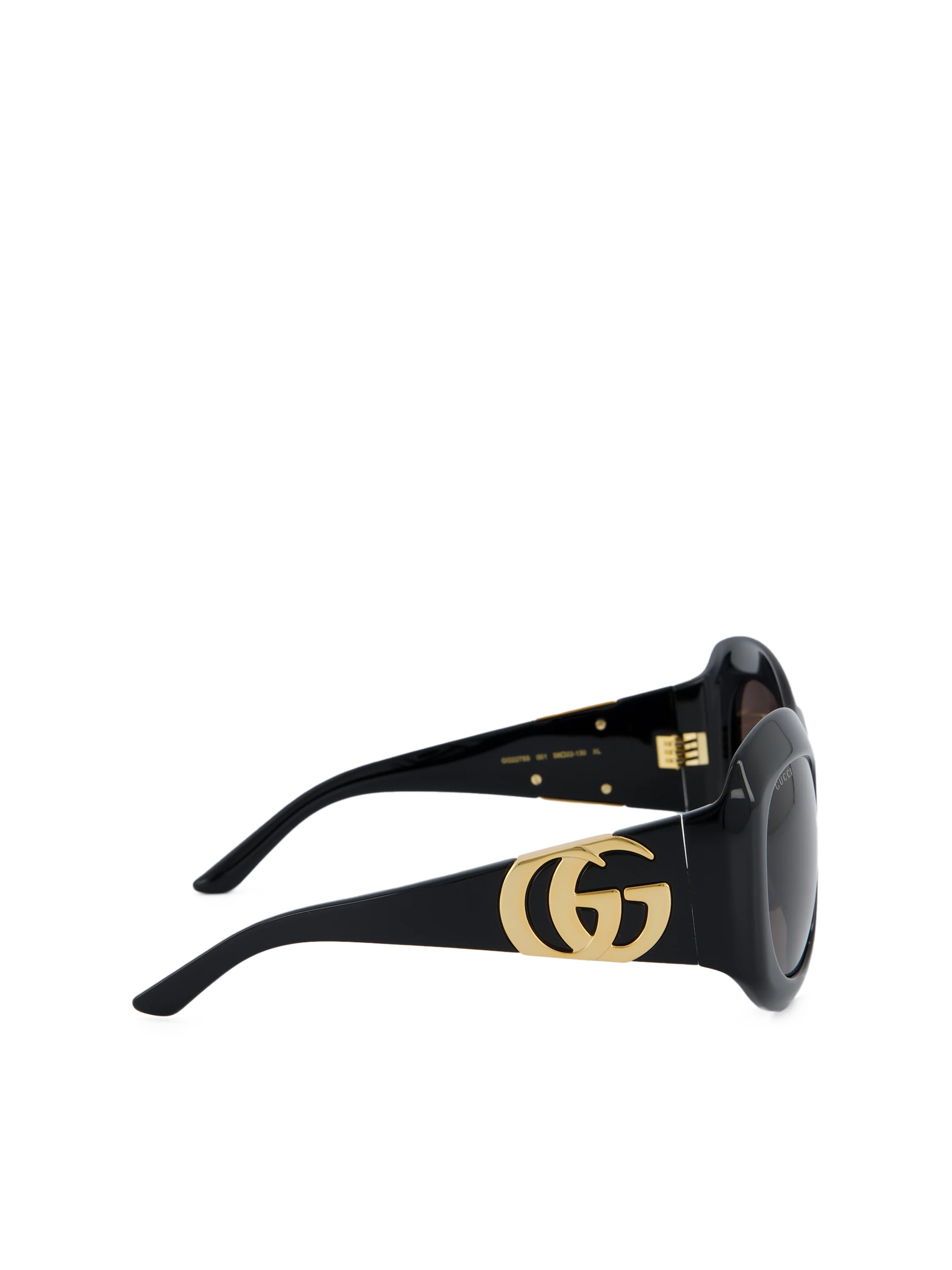 Occhiali da Sole Oversize con Doppia G A0072Y J07401012 GUCCI 