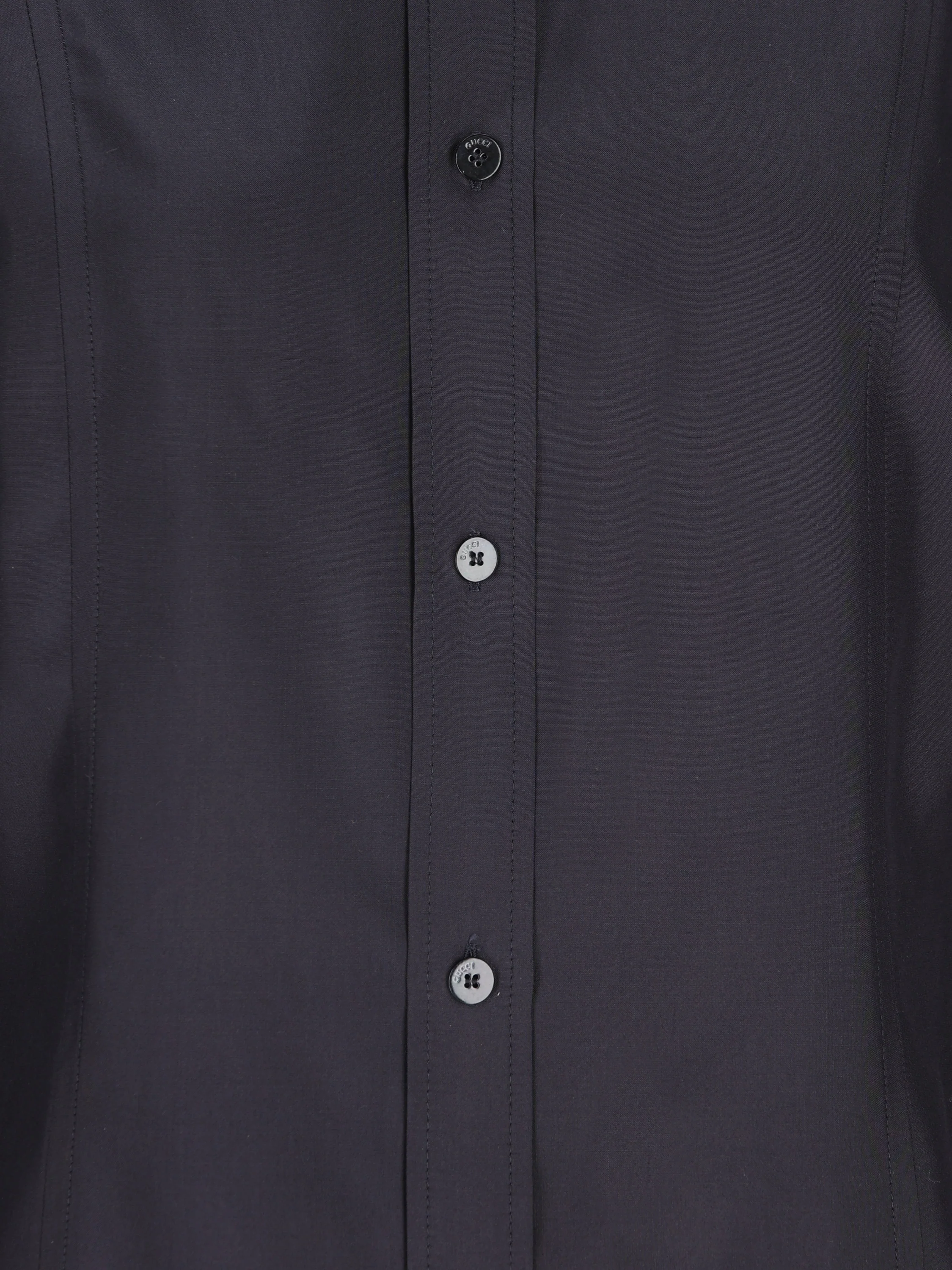 Camicia in popeline di seta A007YM ZAVRW4440 GUCCI 