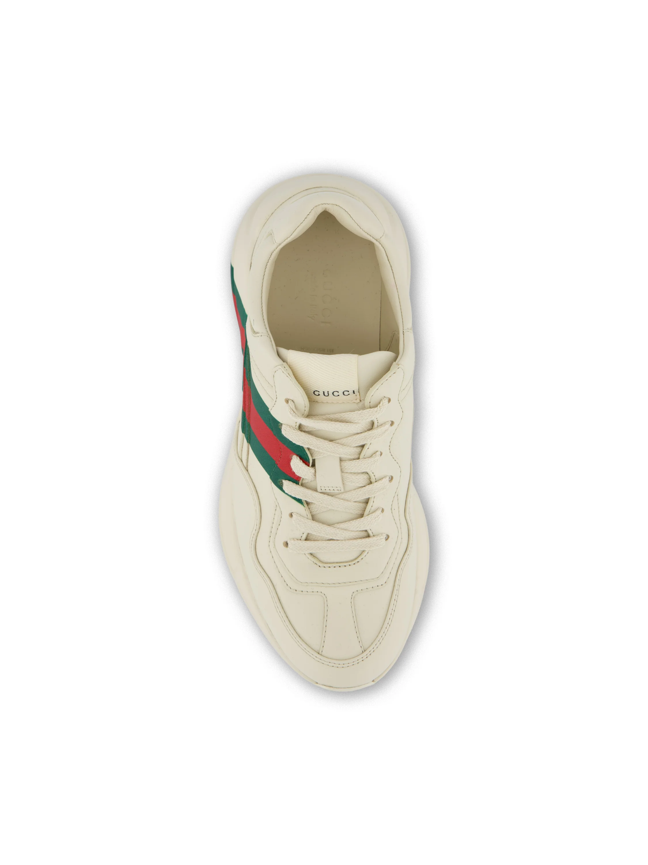 Sneakers realizzate in pelle. A00997 A9L009522 GUCCI 
