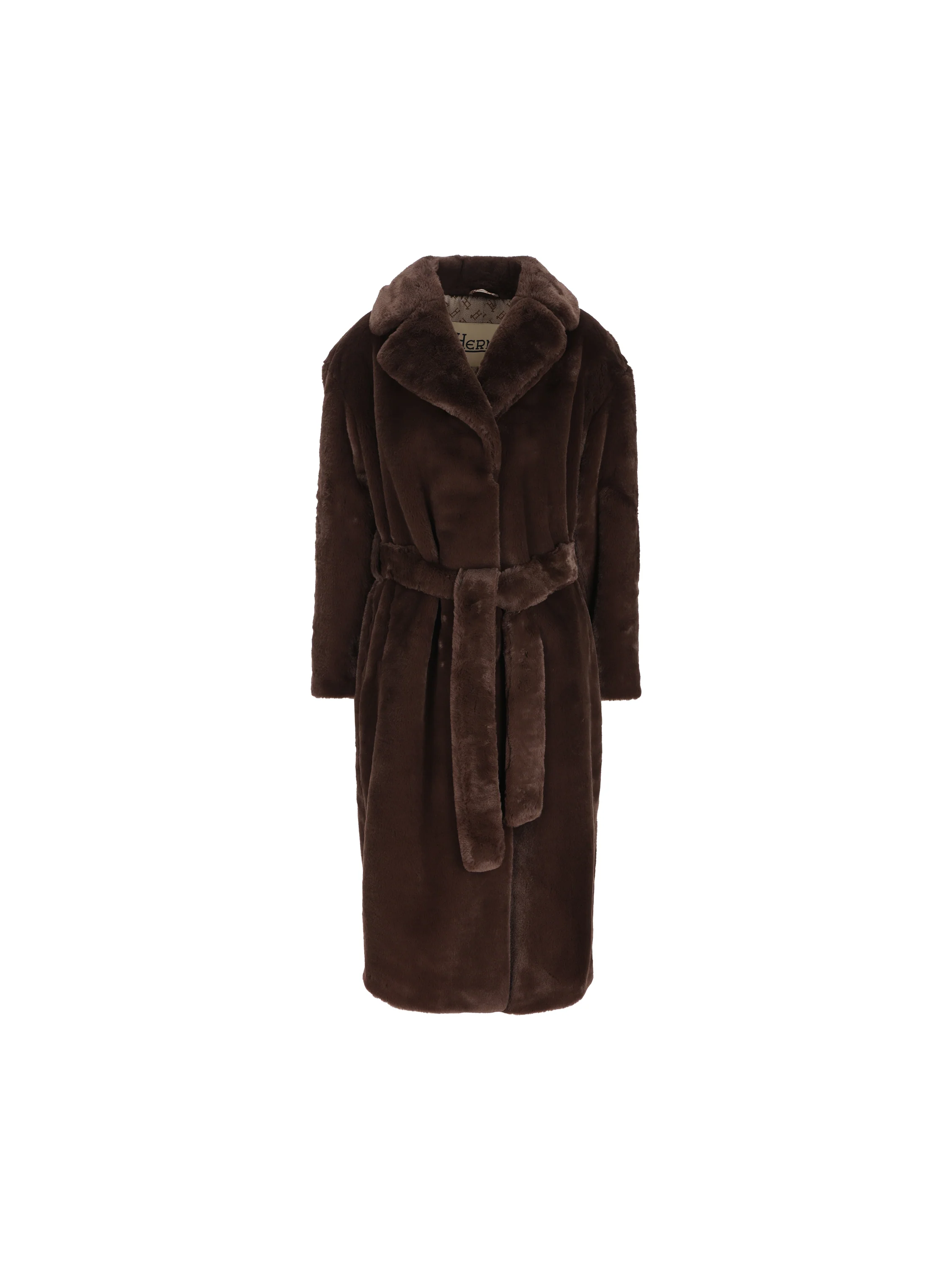 Cappotto in Simil Pelliccia Effetto Castoro CA000586D 124228895 HERNO 