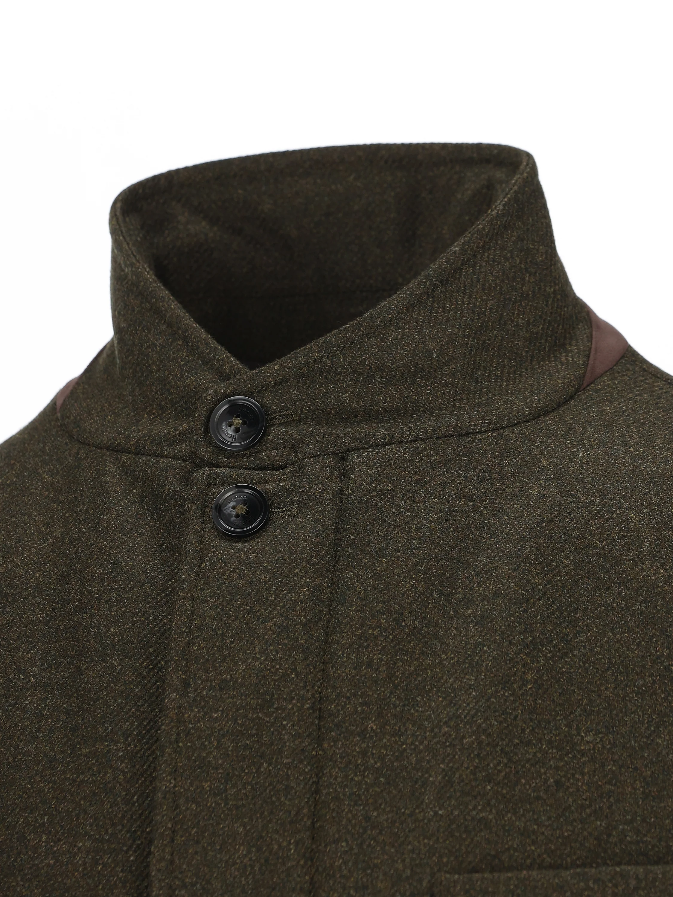 Giacca in tweed di lana e seta GA000217U 335317730 HERNO 
