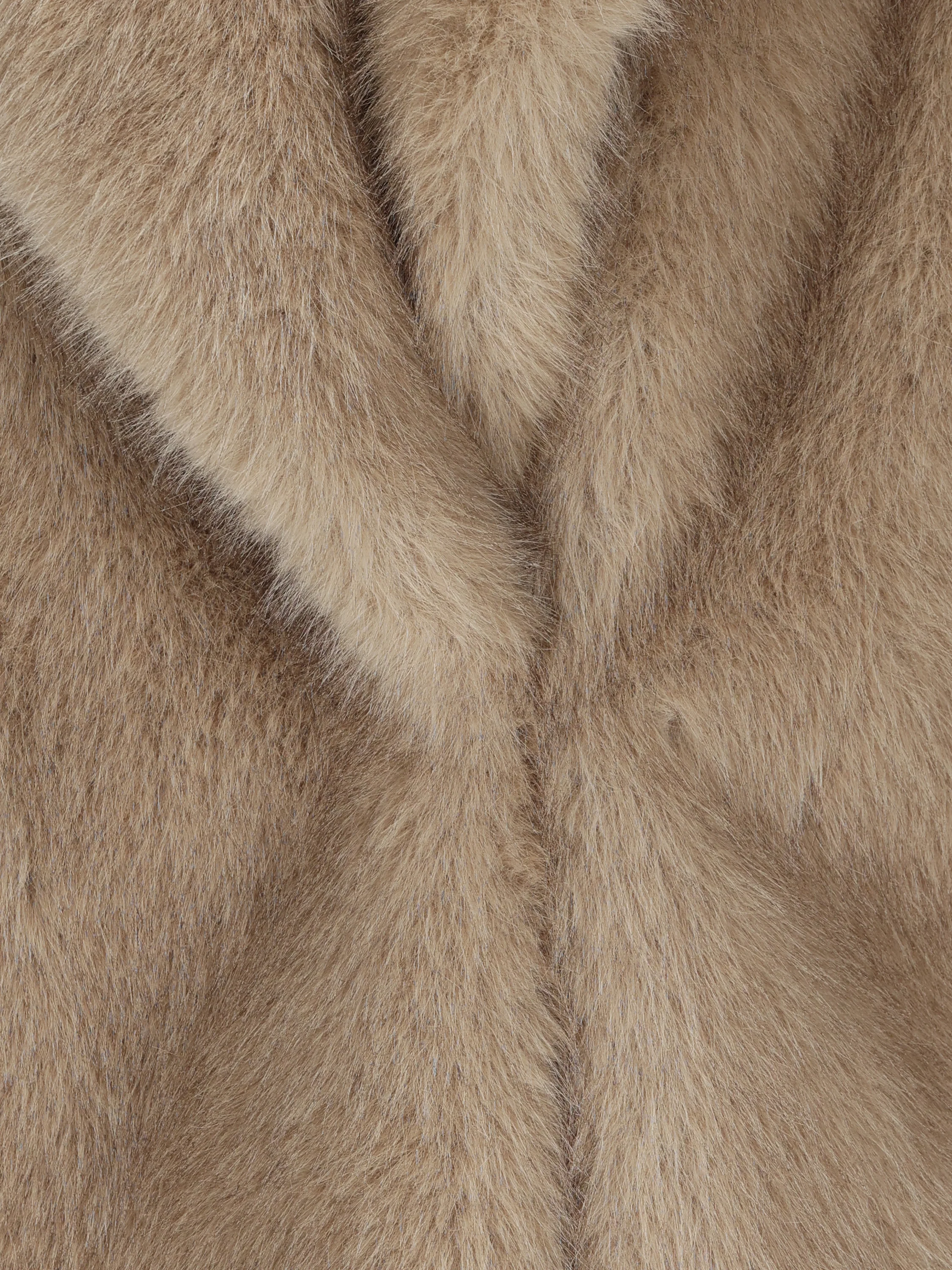 Smanicato in tessuto sintetico sostenibile con pelo lungo. GC000607D 129081985 HERNO 