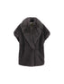 Smanicato in tessuto sintetico sostenibile con pelo lungo. GC000607D 129089487 HERNO 