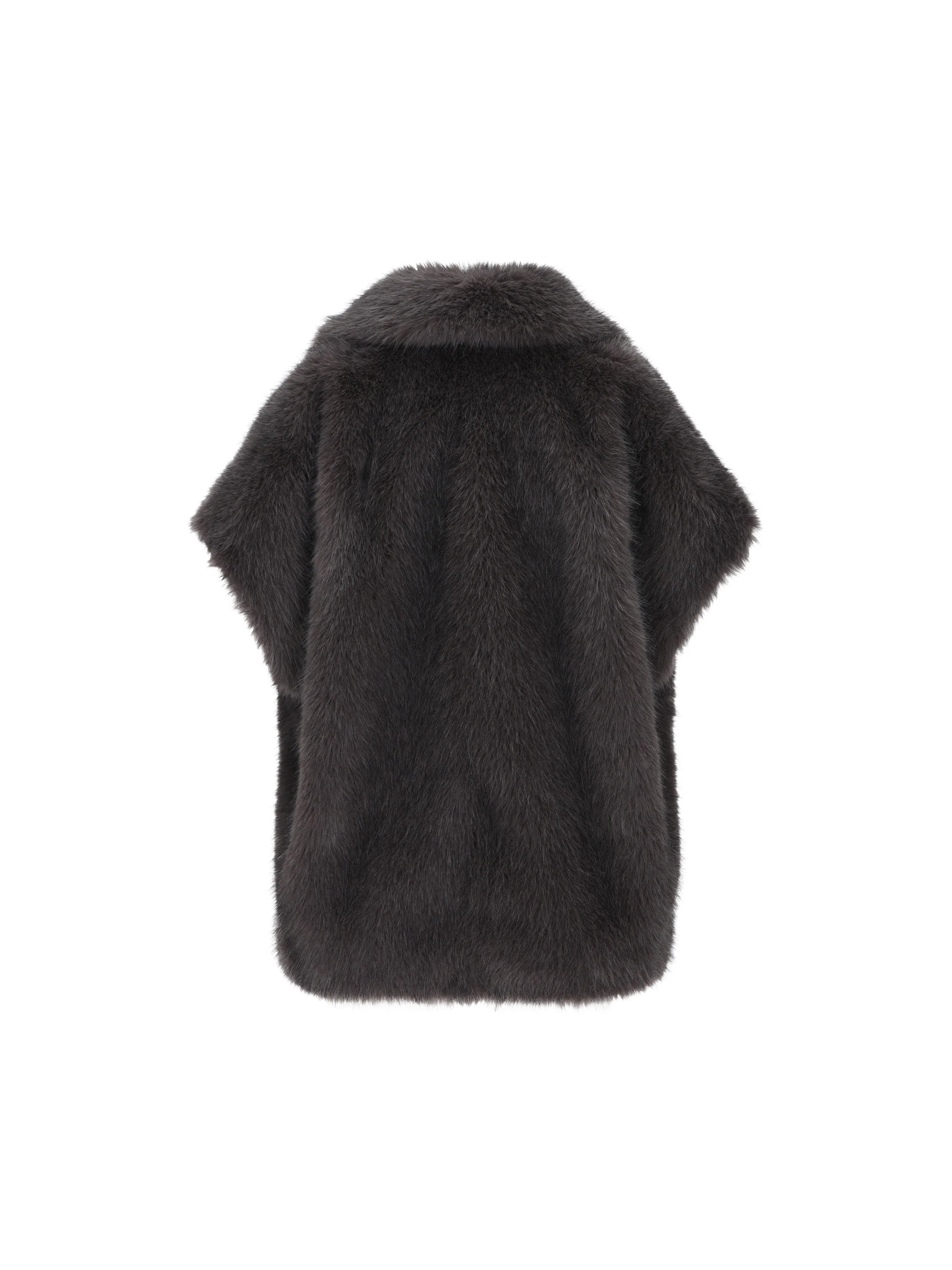 Smanicato in tessuto sintetico sostenibile con pelo lungo. GC000607D 129089487 HERNO 
