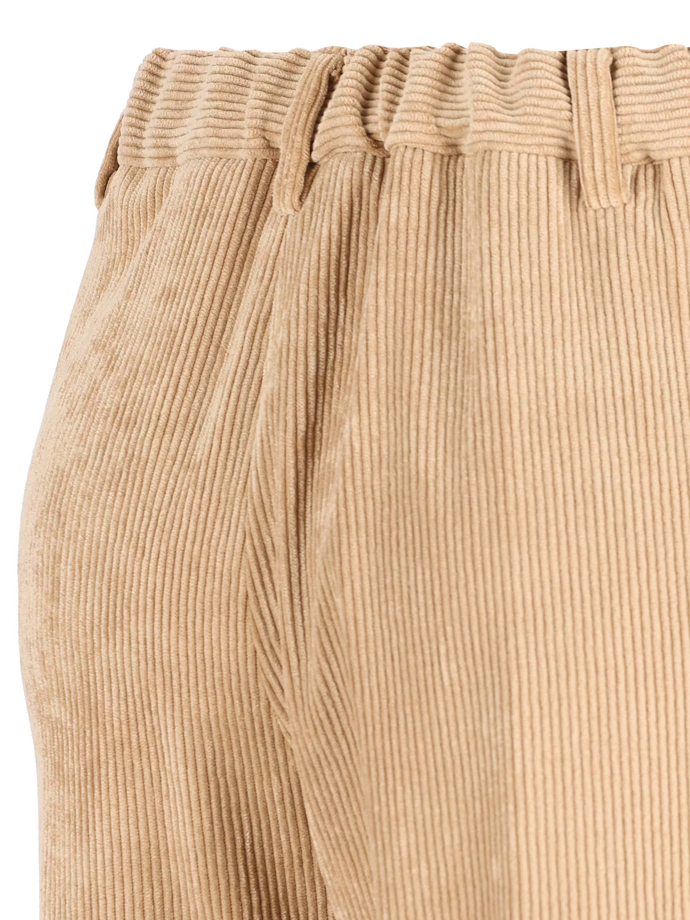 Pantaloni Herno in velluto a coste cammello chiaro PT000268D 129322113 HERNO