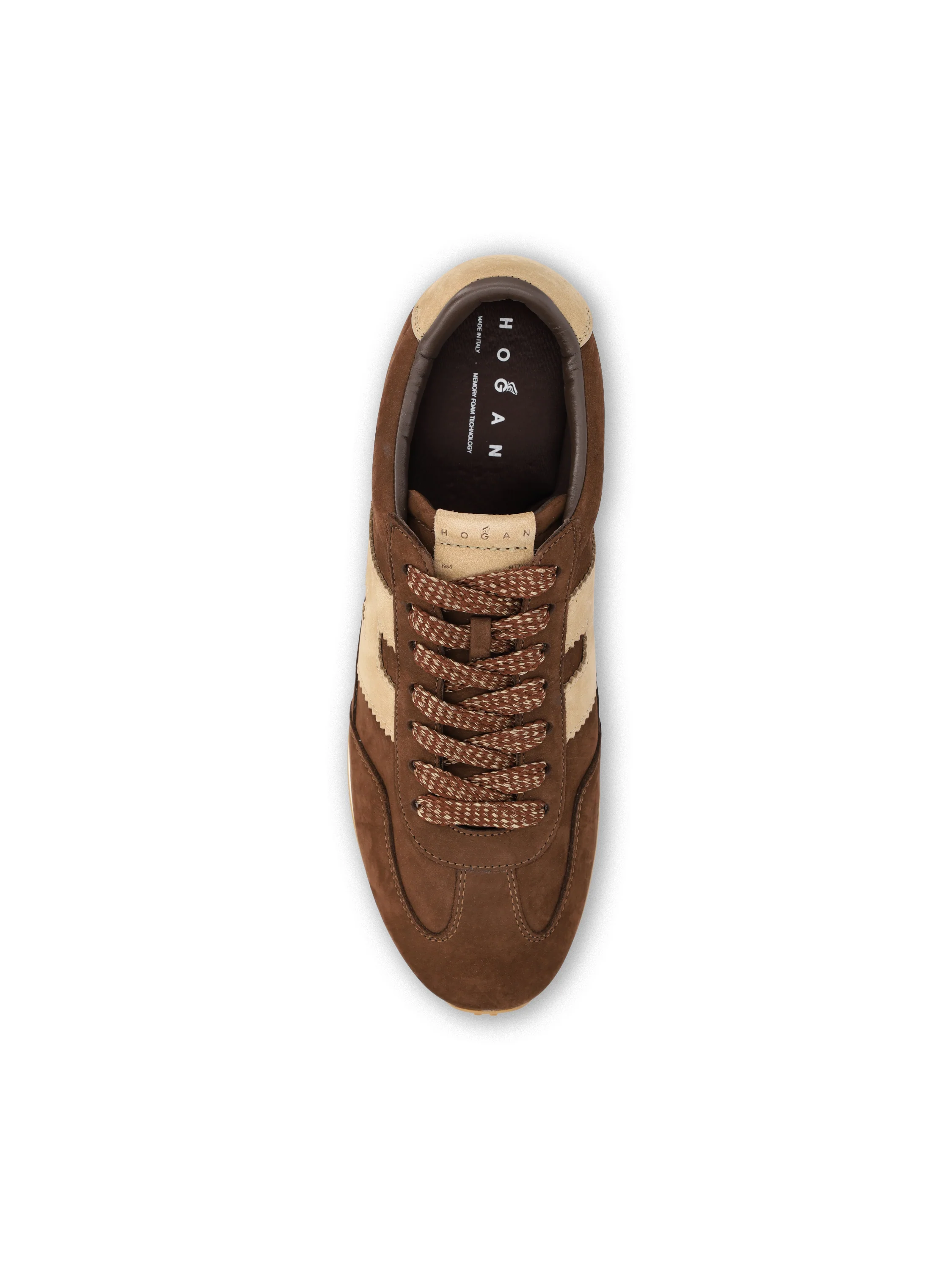 Sneakers realizzate in nabuk. HXW7270GH0T6RN 0PC0 HOGAN