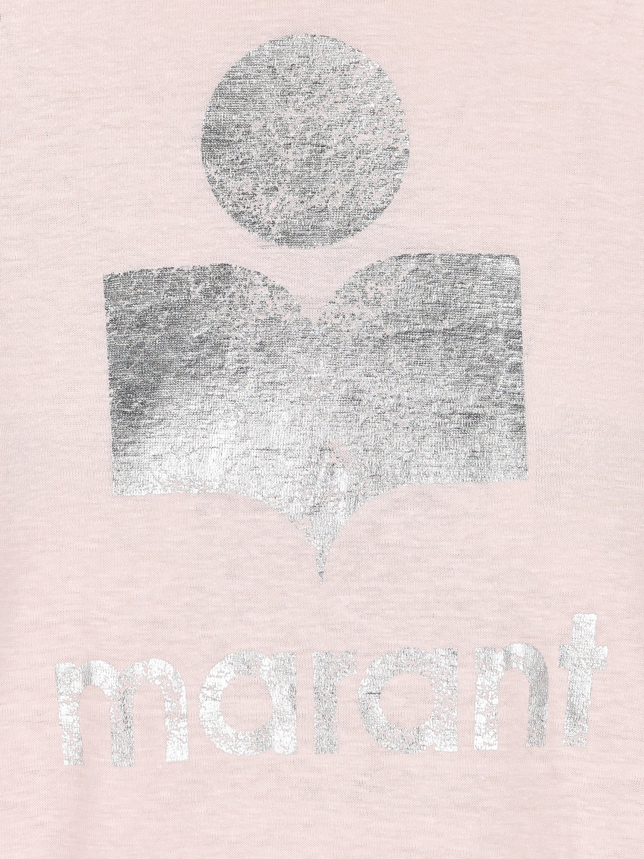 T-Shirt in cotone. 24PTS0001FB-A1N10E LKSI ISABEL MARANT ETOILE 
